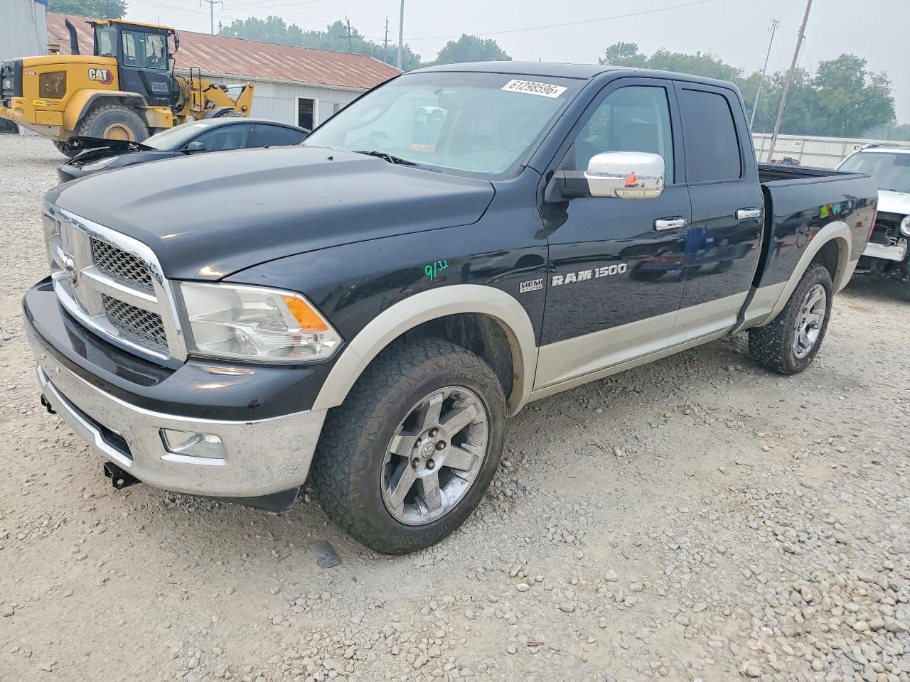 2011 Dodge Ram 1500 Black vin: 1D7RV1GT0BS647901