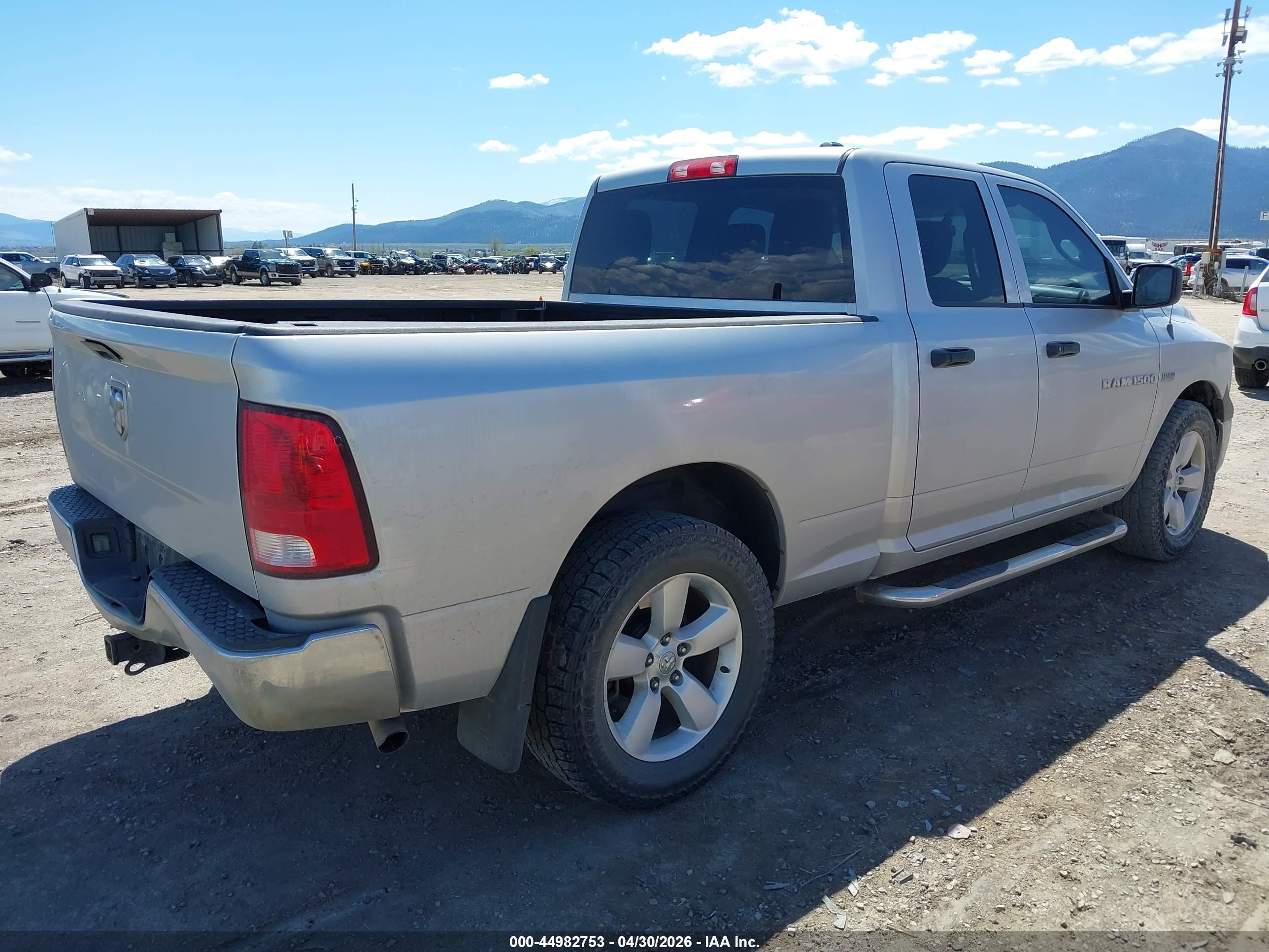 2011 Ram Ram 1500 St Silver vin: 1D7RV1GT0BS681191