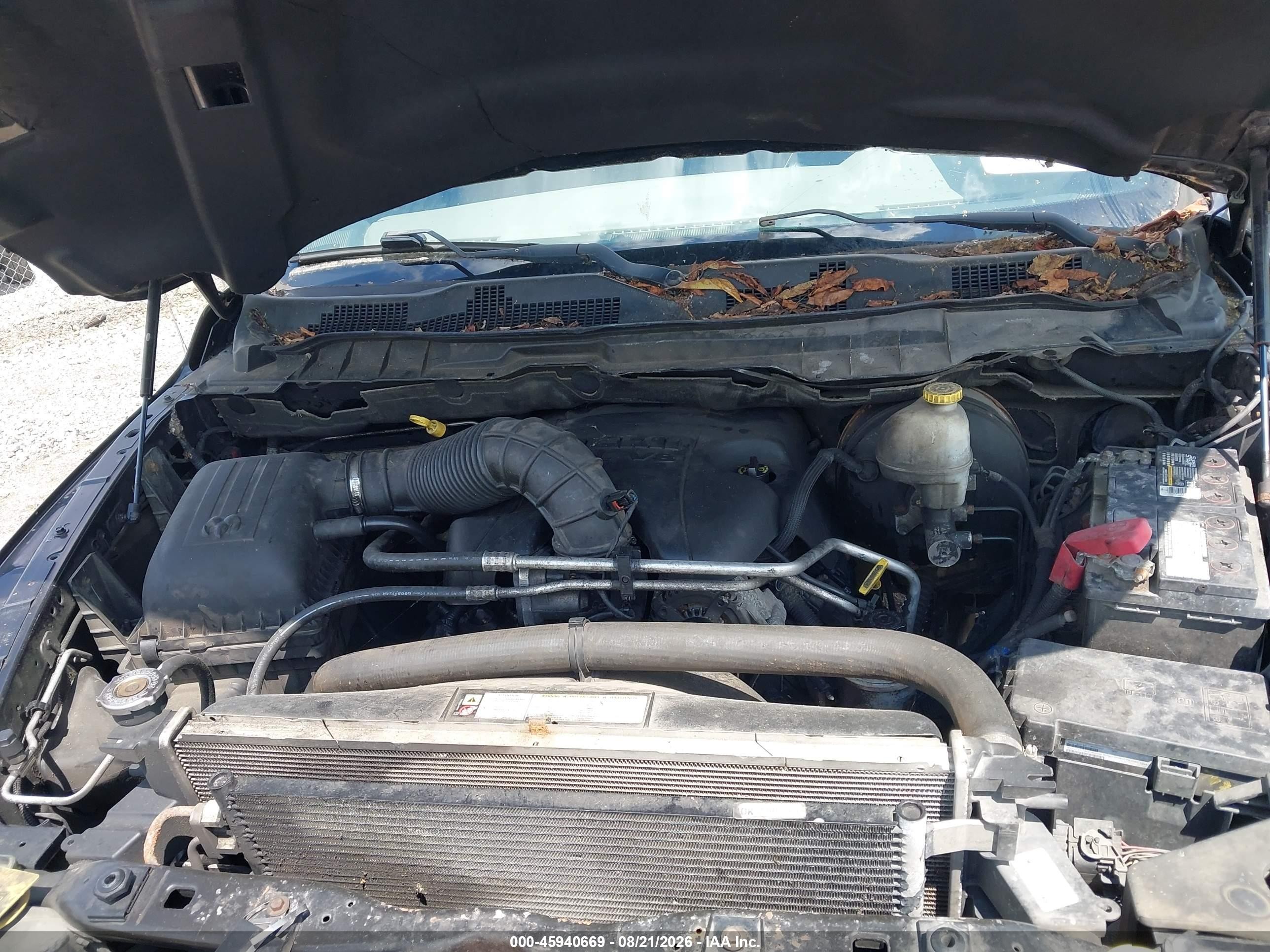 2010 Dodge Ram 1500 Slt/sport/trx Черный vin: 1D7RV1GT1AS103342