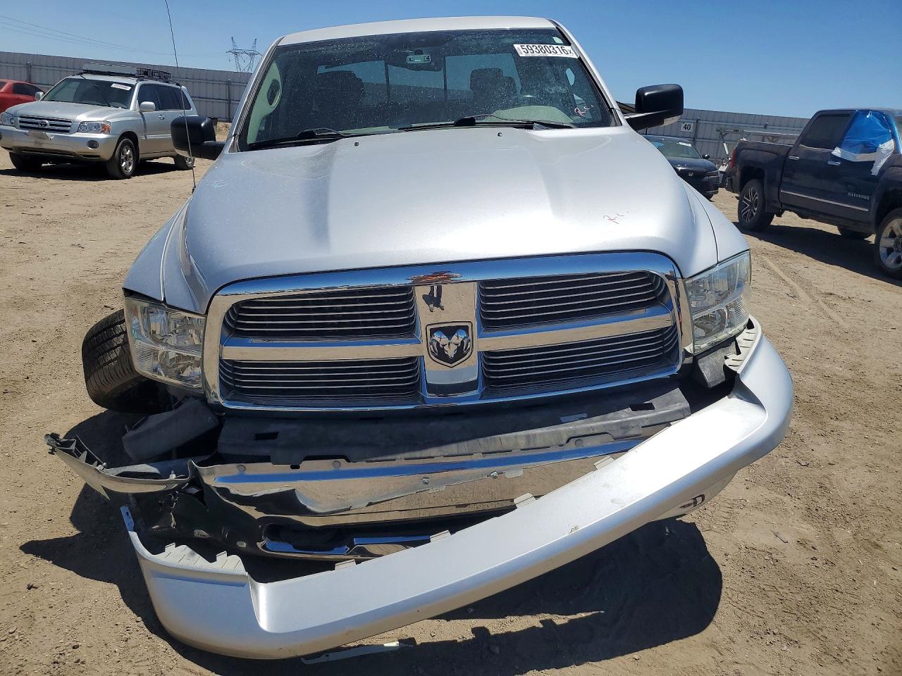 2010 Dodge Ram 1500 Silver vin: 1D7RV1GT1AS125194