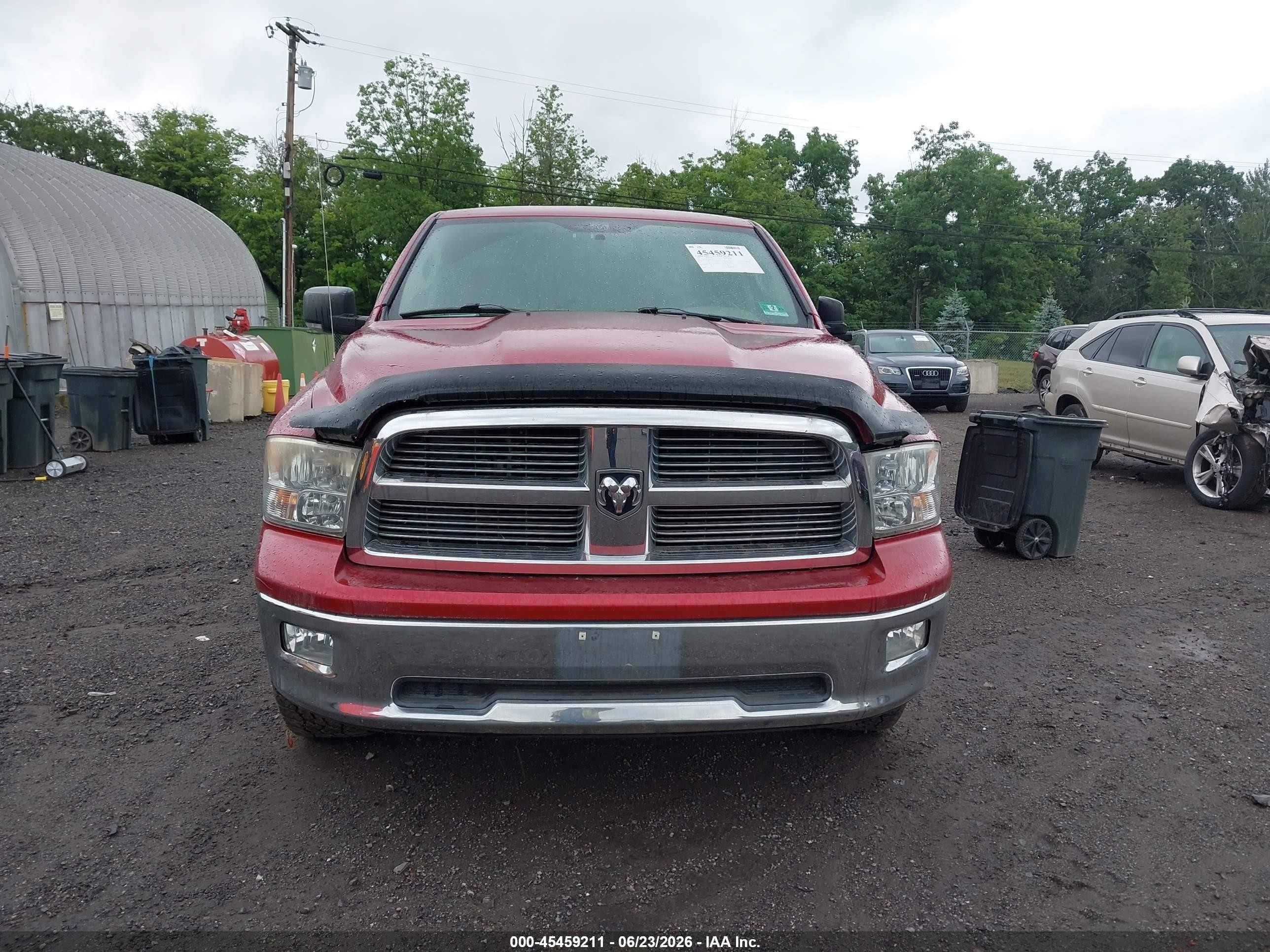 2010 Dodge Ram 1500 Slt/sport/trx Red vin: 1D7RV1GT1AS145574