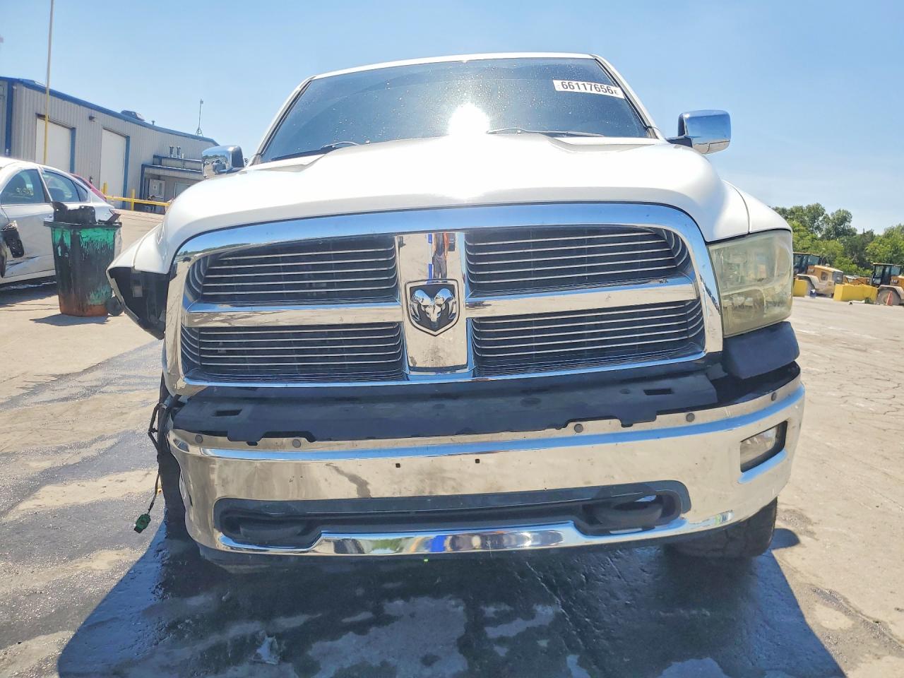 2011 Dodge Ram 1500 White vin: 1D7RV1GT1BS535396