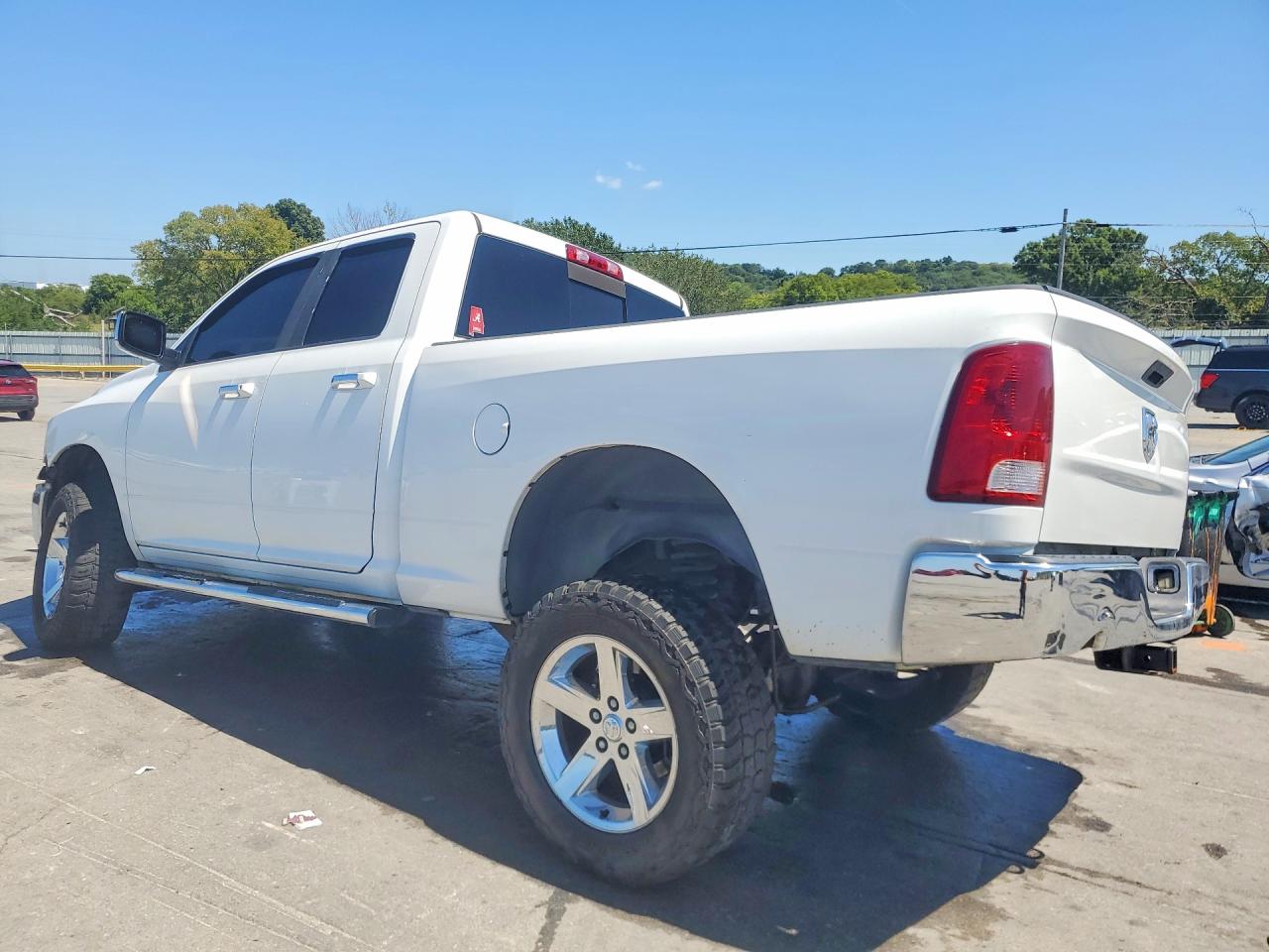 2011 Dodge Ram 1500 White vin: 1D7RV1GT1BS535396