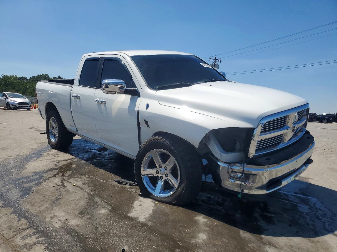 2011 Dodge Ram 1500 White vin: 1D7RV1GT1BS535396