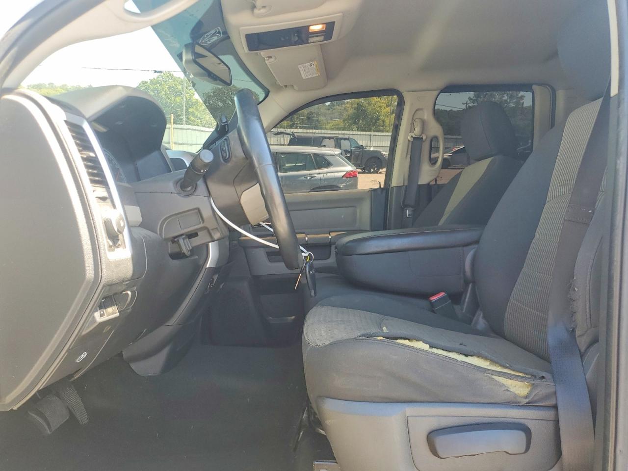 2011 Dodge Ram 1500 White vin: 1D7RV1GT1BS535396
