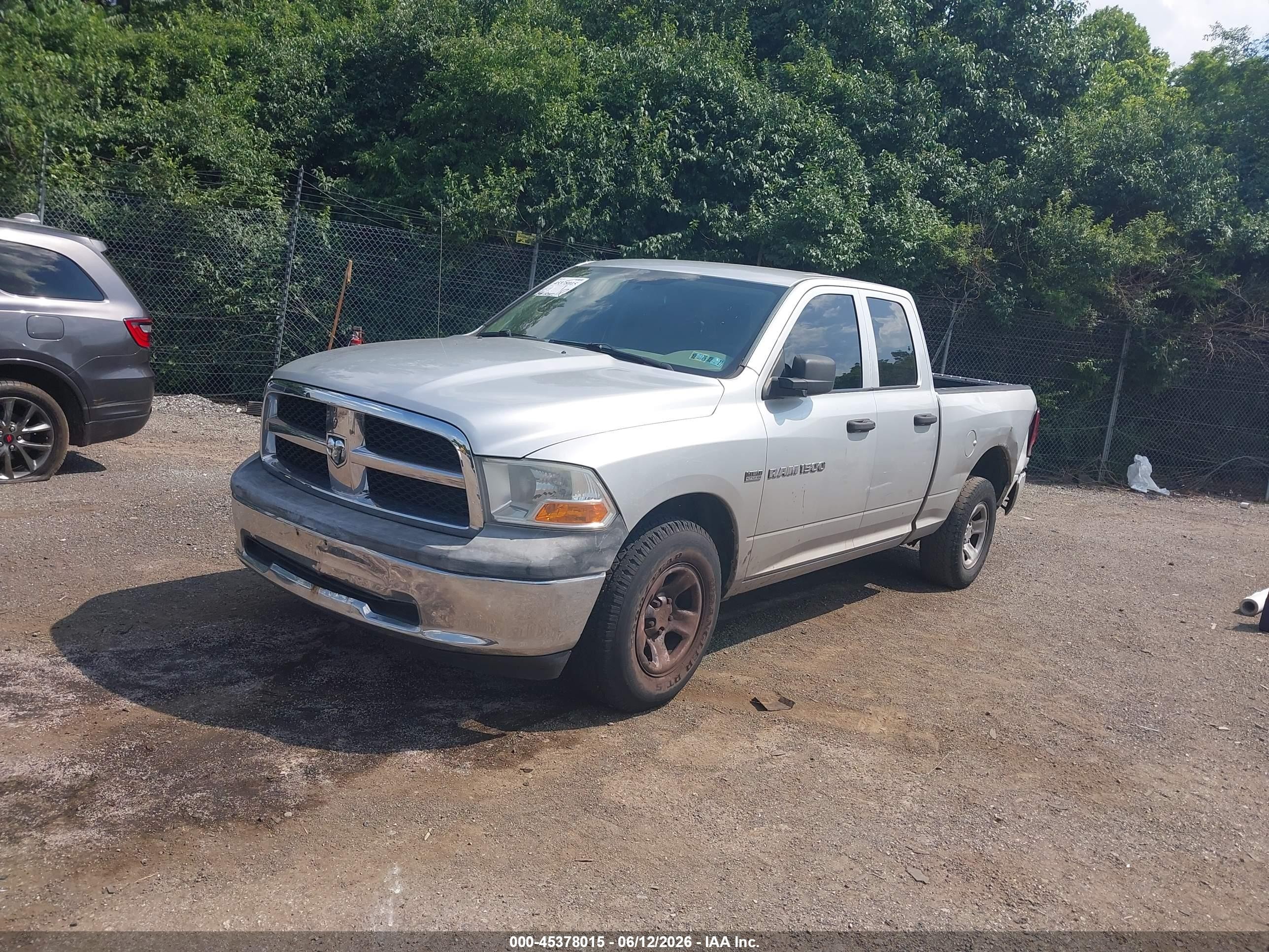 2011 Ram Ram 1500 St Silver vin: 1D7RV1GT1BS555874