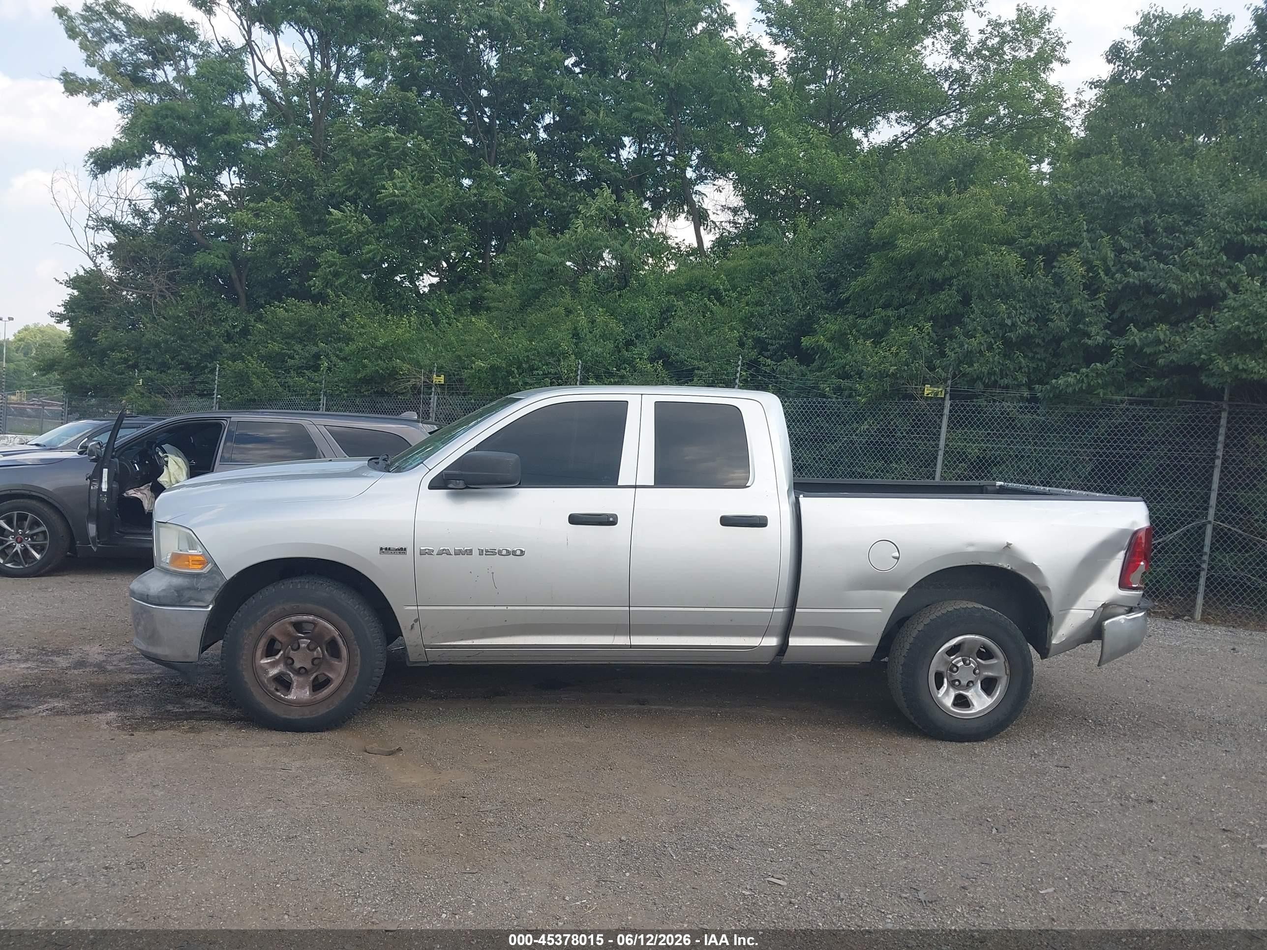 2011 Ram Ram 1500 St Silver vin: 1D7RV1GT1BS555874