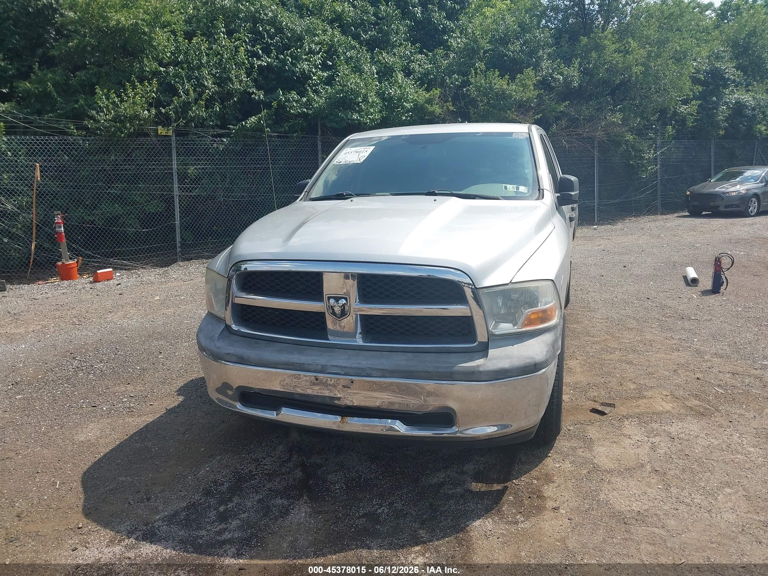 2011 Ram Ram 1500 St Silver vin: 1D7RV1GT1BS555874