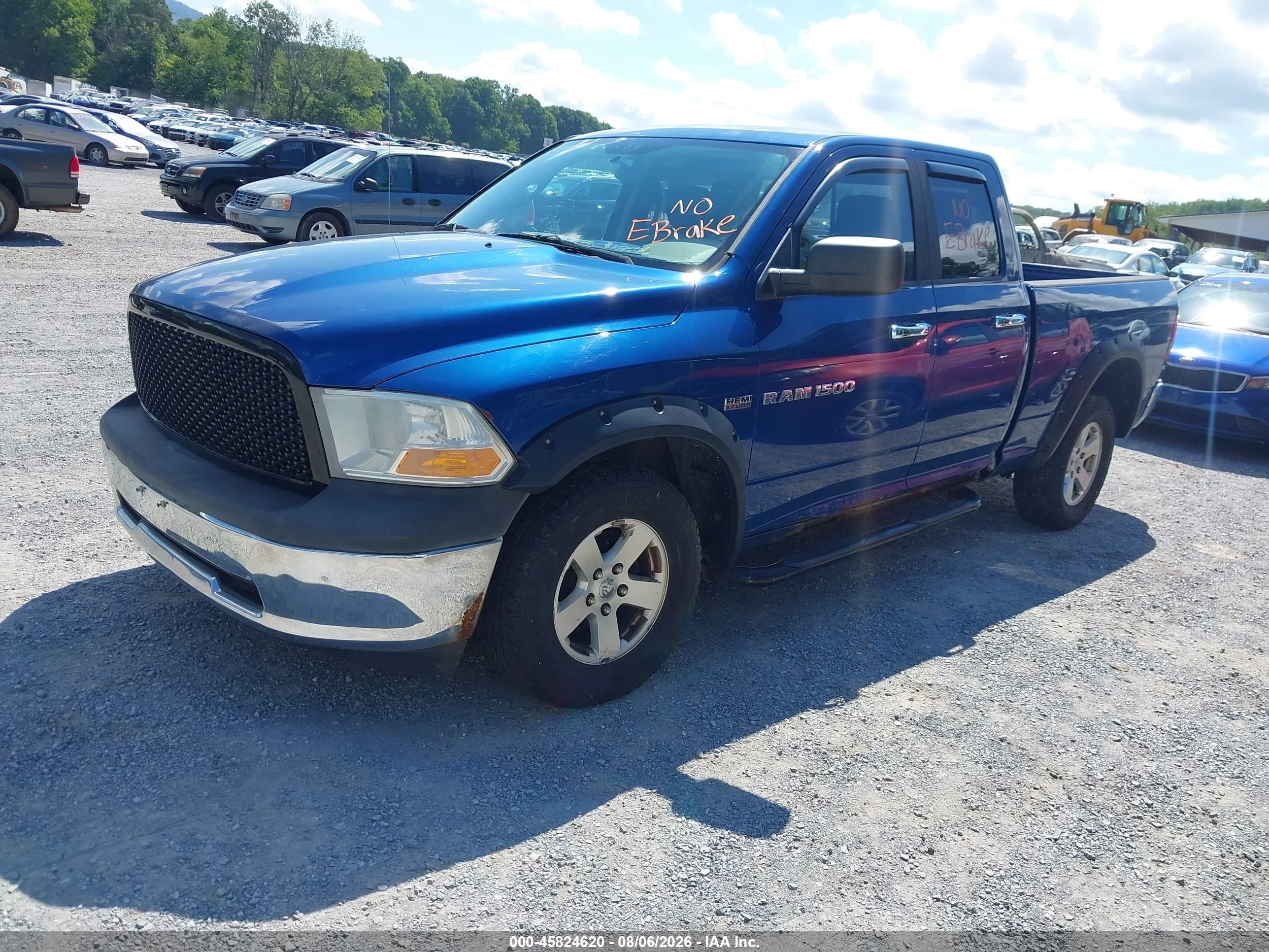 2011 Ram Ram 1500 Slt Blue vin: 1D7RV1GT1BS598014