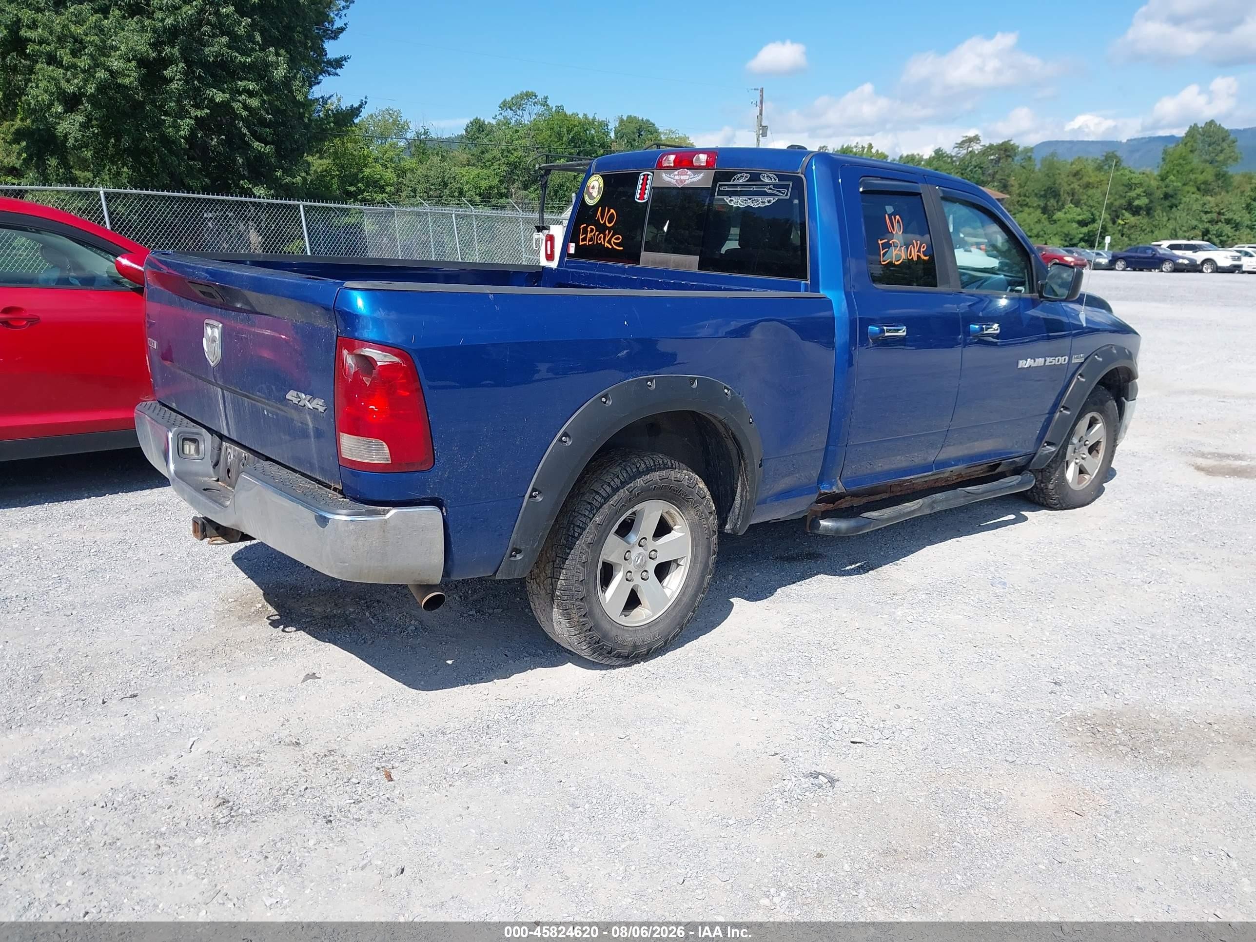 2011 Ram Ram 1500 Slt Blue vin: 1D7RV1GT1BS598014