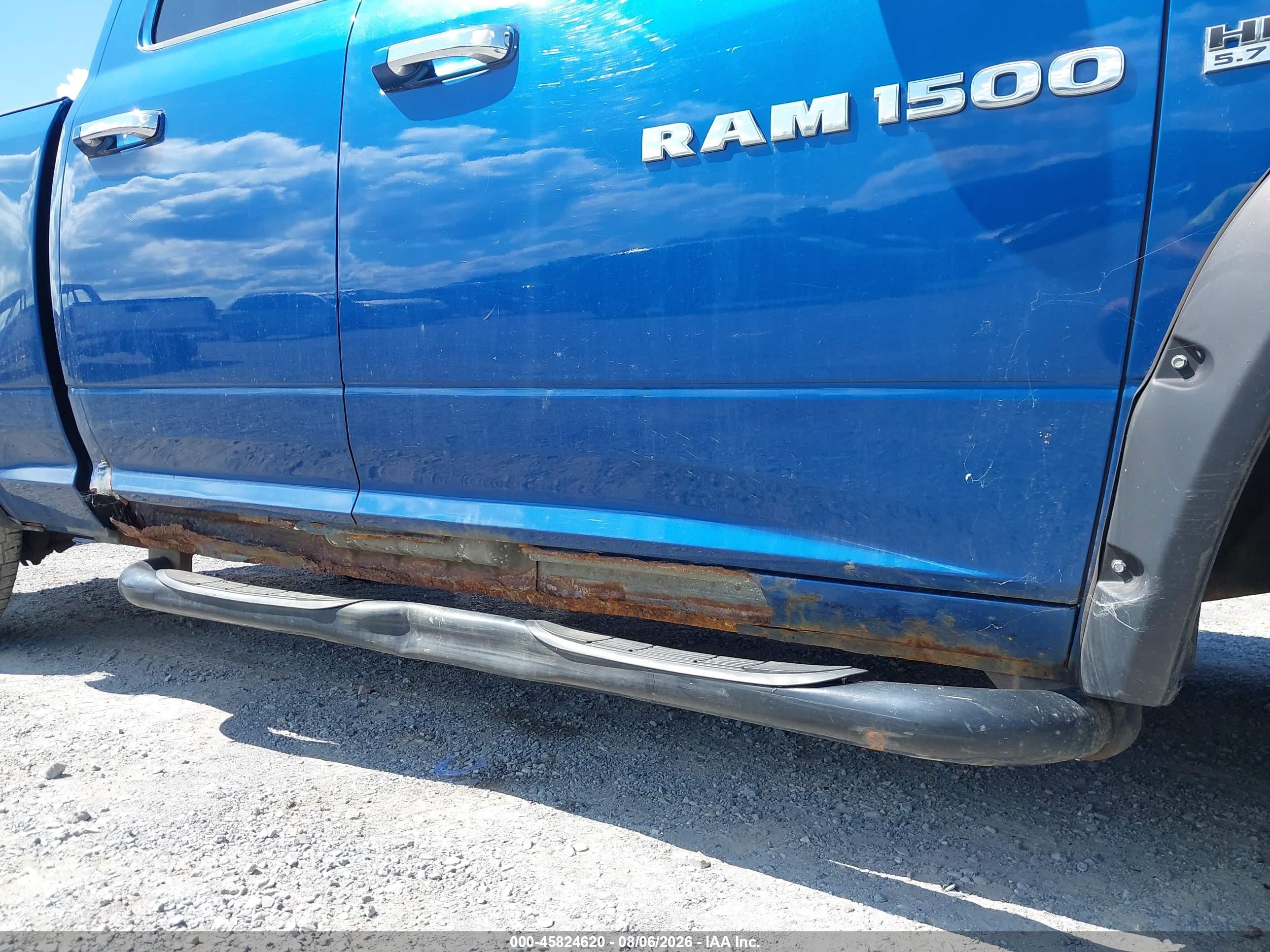 2011 Ram Ram 1500 Slt Blue vin: 1D7RV1GT1BS598014