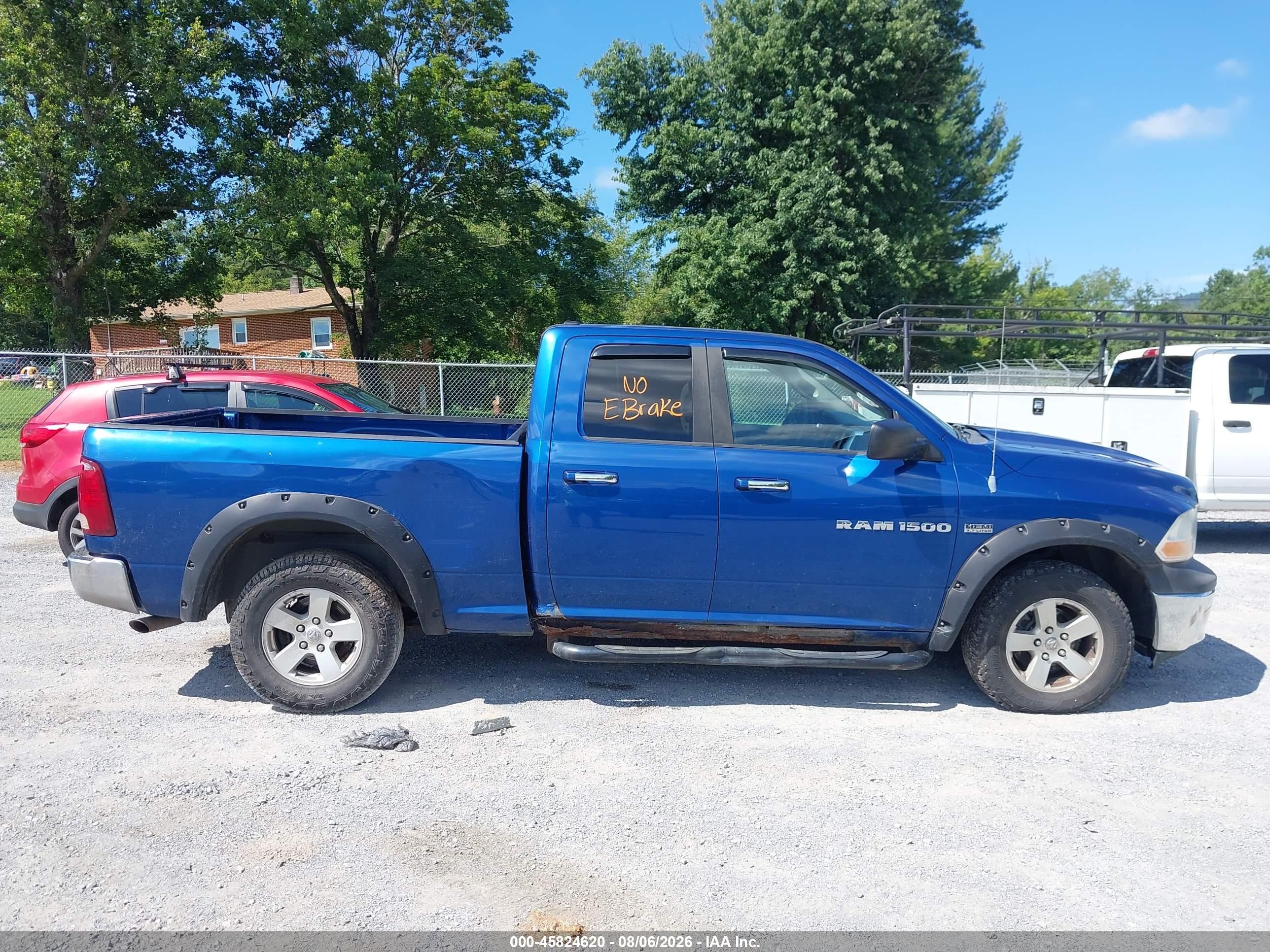 2011 Ram Ram 1500 Slt Blue vin: 1D7RV1GT1BS598014