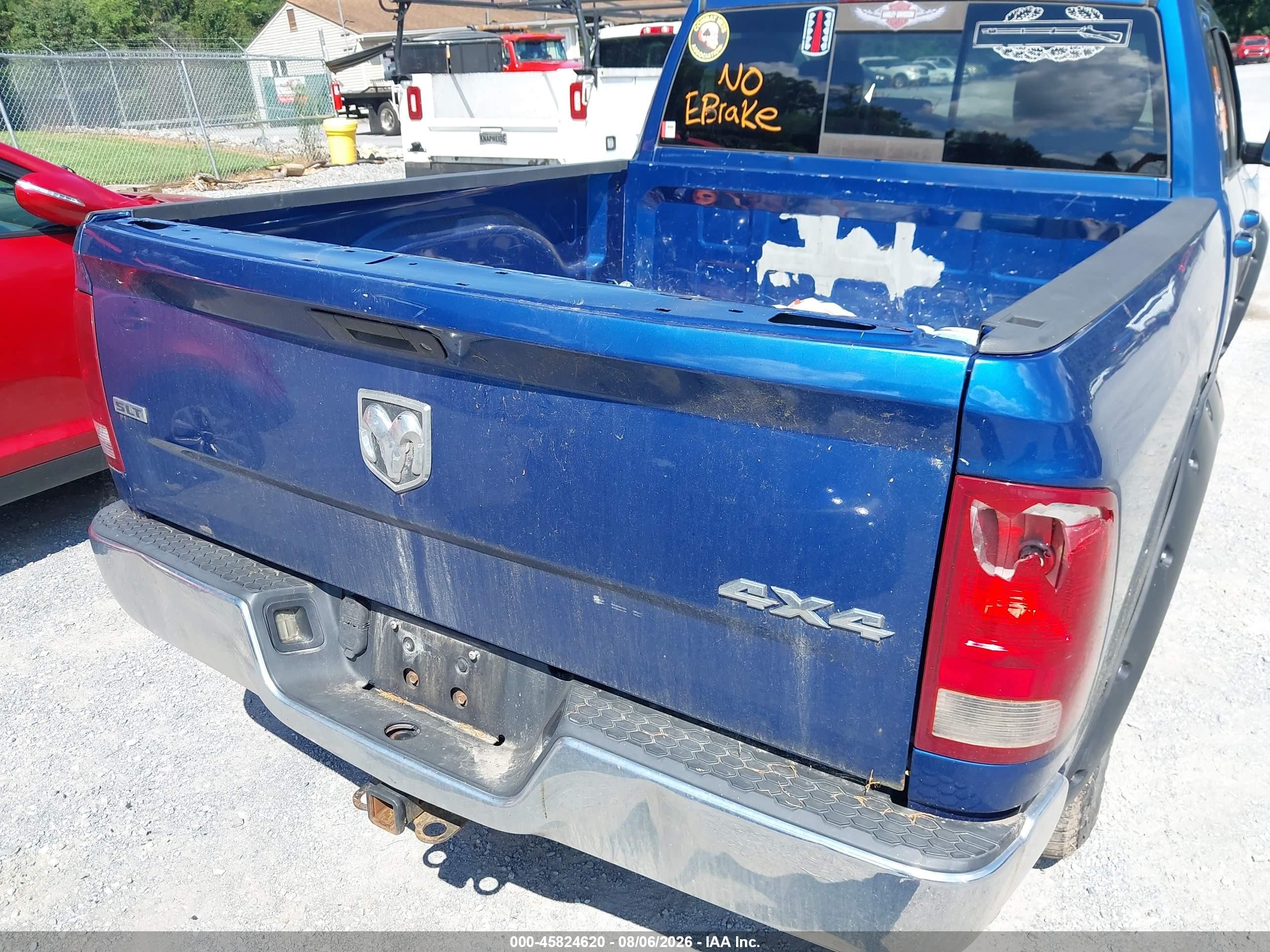 2011 Ram Ram 1500 Slt Blue vin: 1D7RV1GT1BS598014