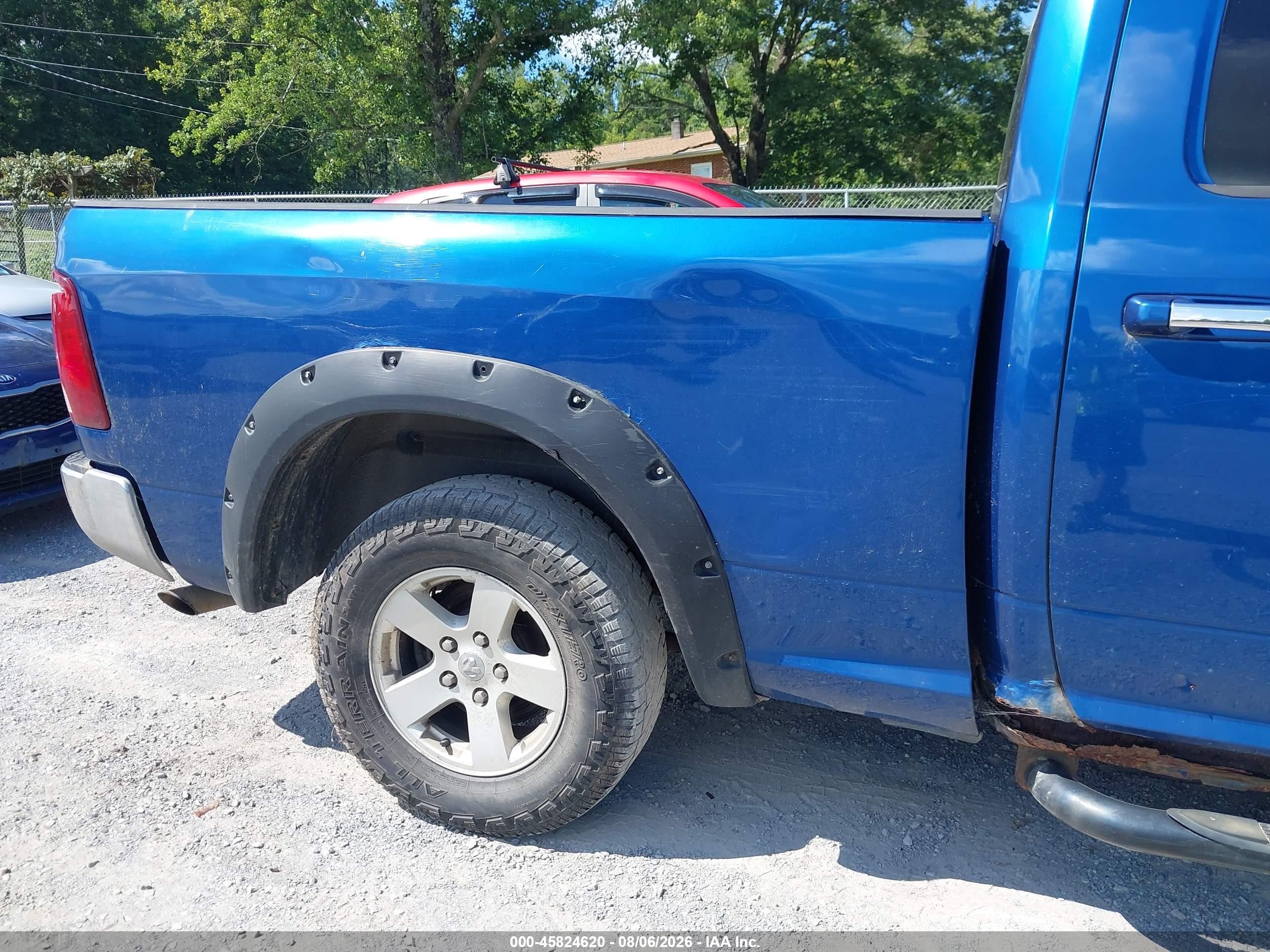 2011 Ram Ram 1500 Slt Blue vin: 1D7RV1GT1BS598014