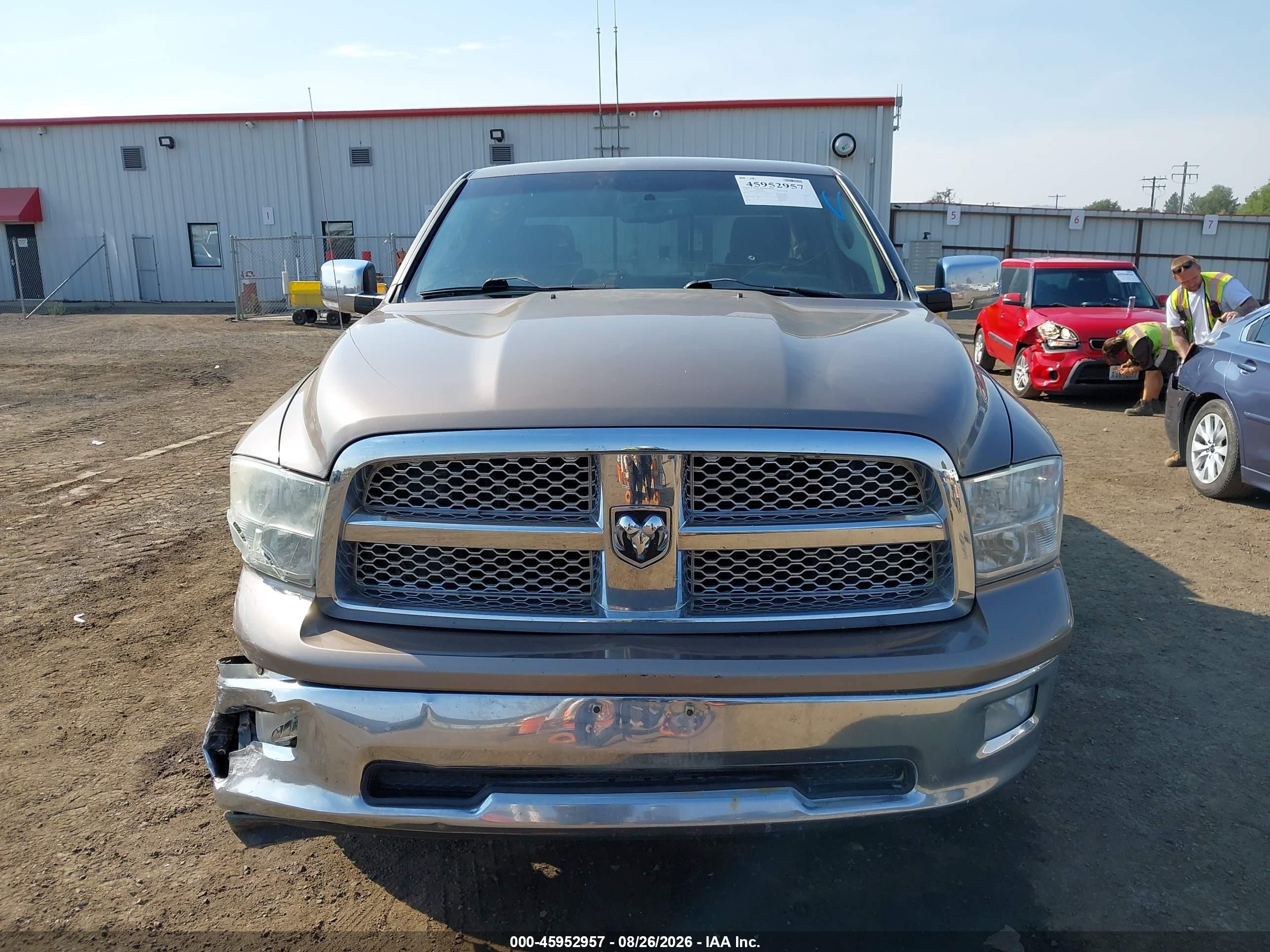 2010 Dodge Ram 1500 Laramie Brown vin: 1D7RV1GT2AS175991