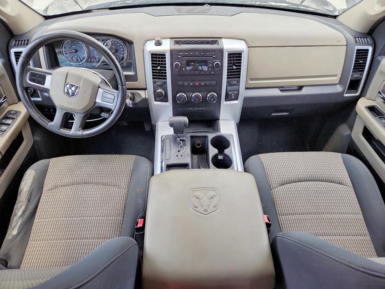 2010 Dodge Ram 1500 Cream vin: 1D7RV1GT2AS227491