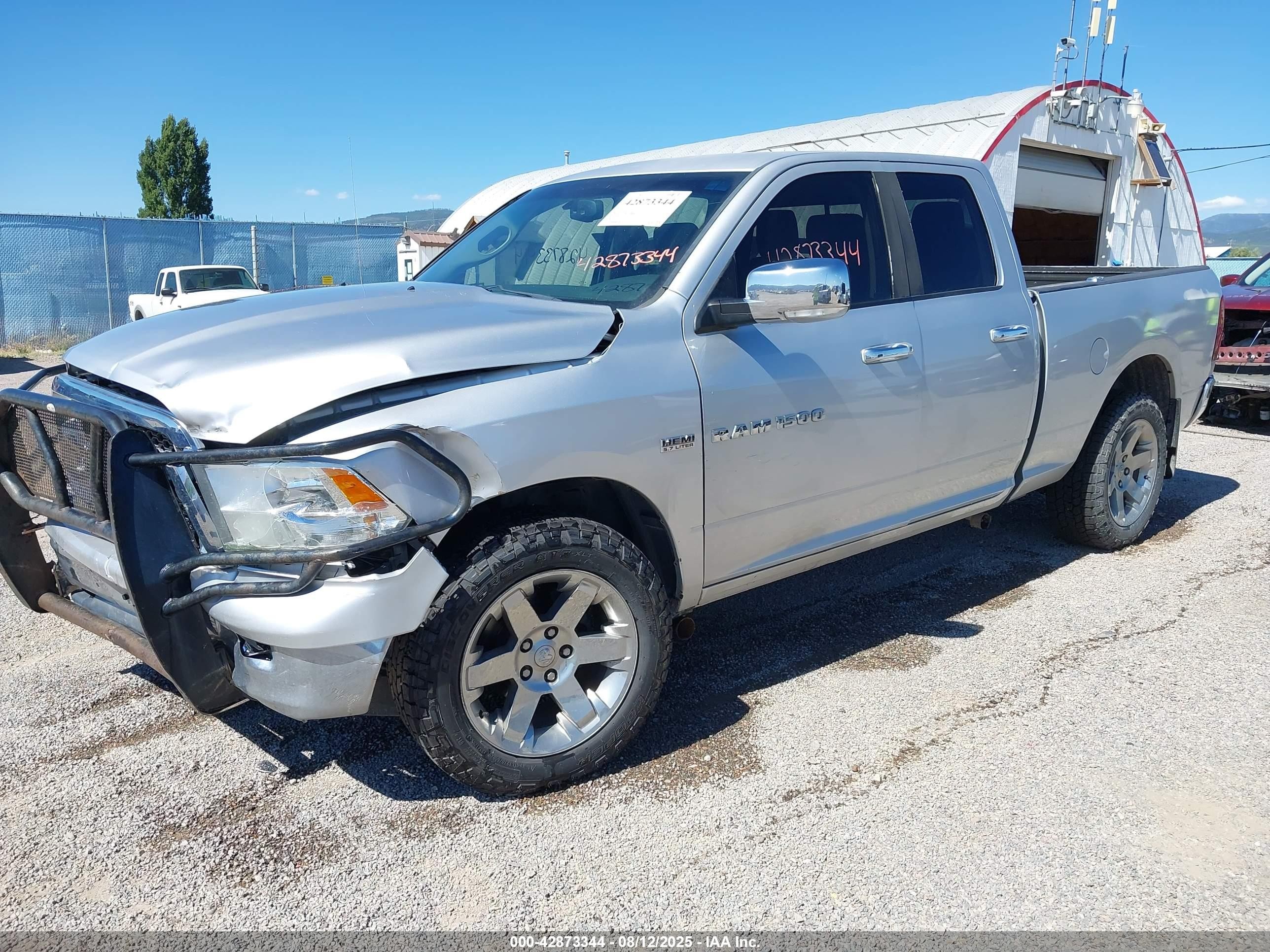 2011 Ram Ram 1500 Laramie Silver vin: 1D7RV1GT2BS531258