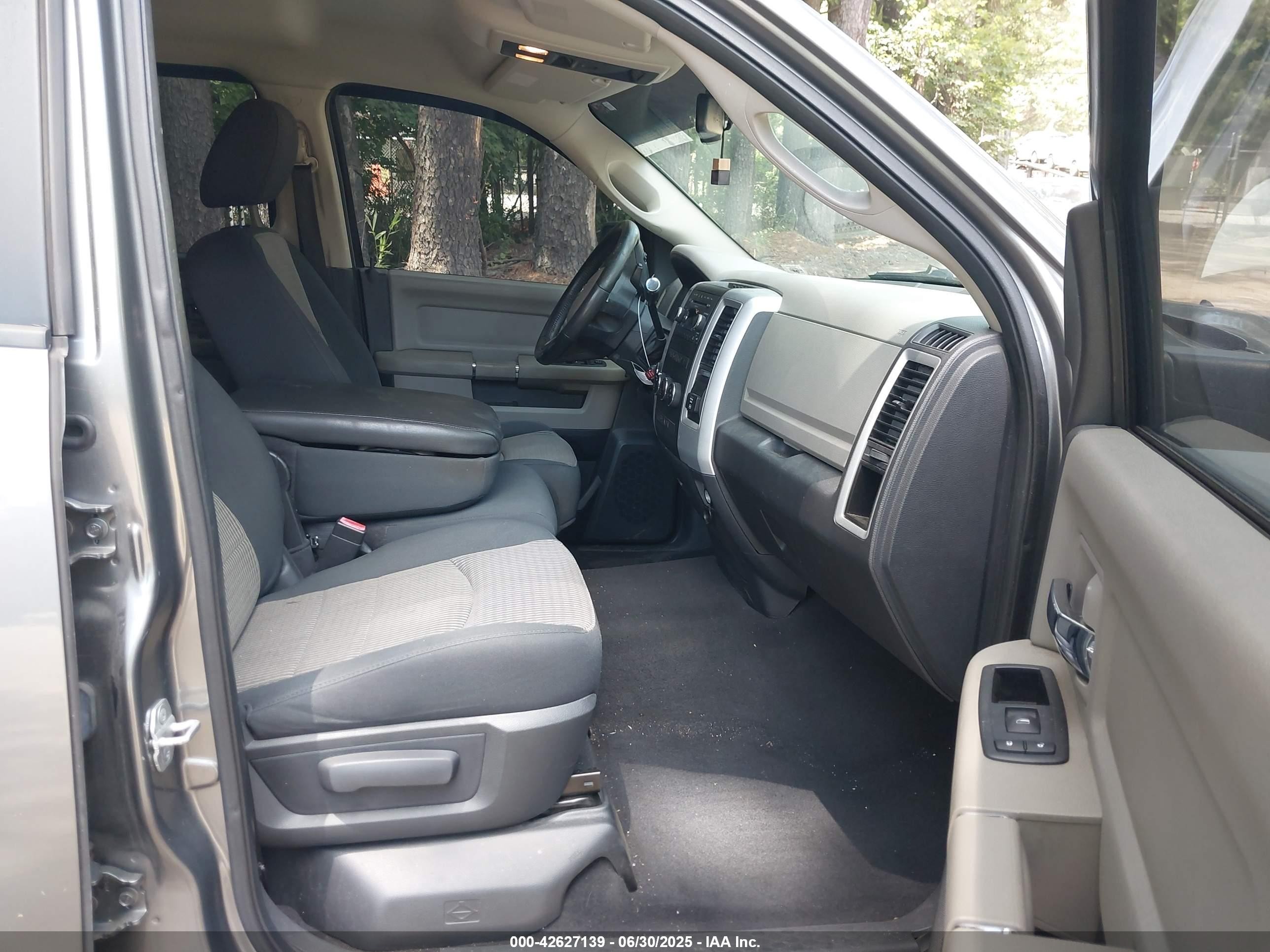 2011 Ram Ram 1500 Slt Gray vin: 1D7RV1GT2BS536640
