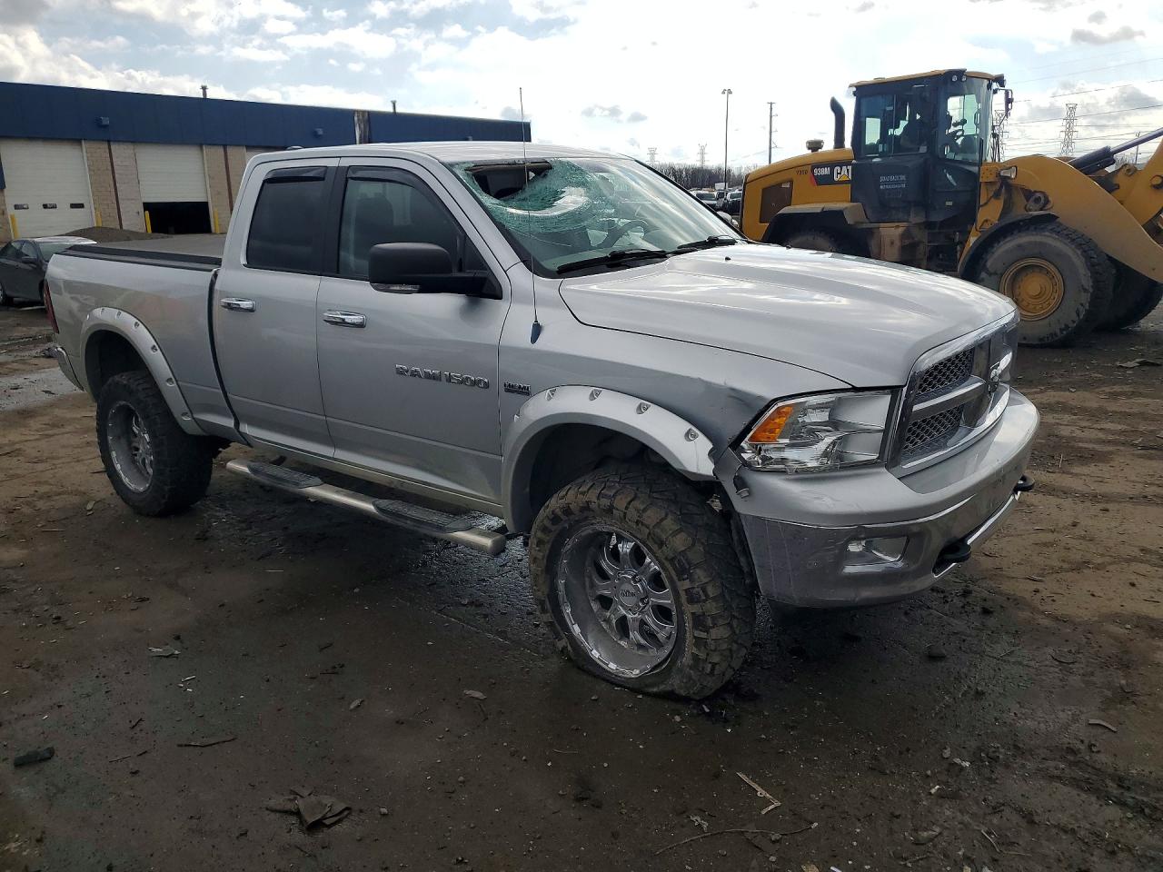 2011 Dodge Ram 1500 Silver vin: 1D7RV1GT2BS543281
