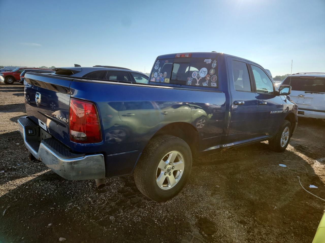 2011 Dodge Ram 1500 Blue vin: 1D7RV1GT2BS641310