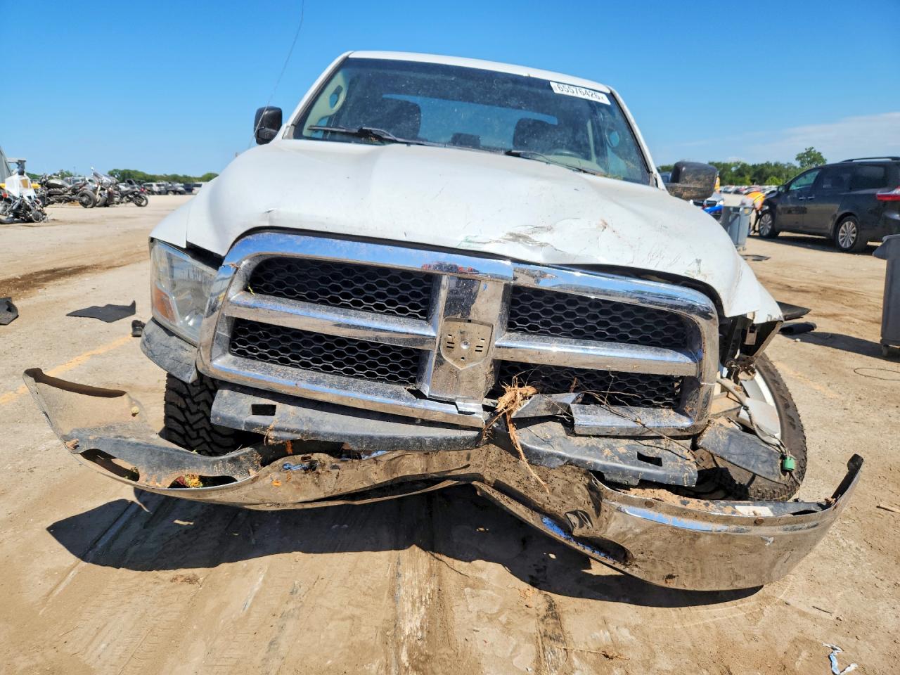 2011 Dodge Ram 1500 Белый vin: 1D7RV1GT2BS679183
