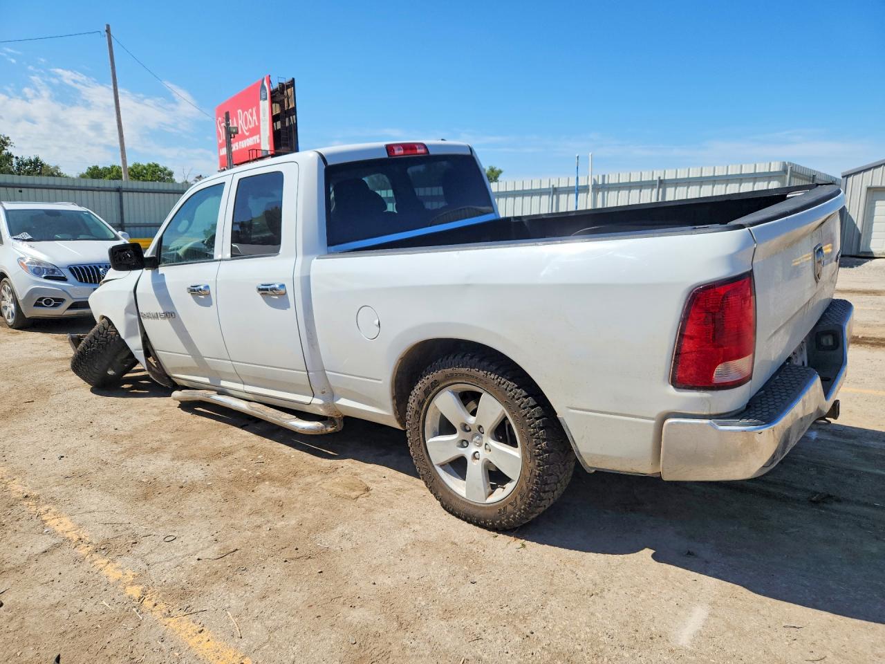 2011 Dodge Ram 1500 Белый vin: 1D7RV1GT2BS679183