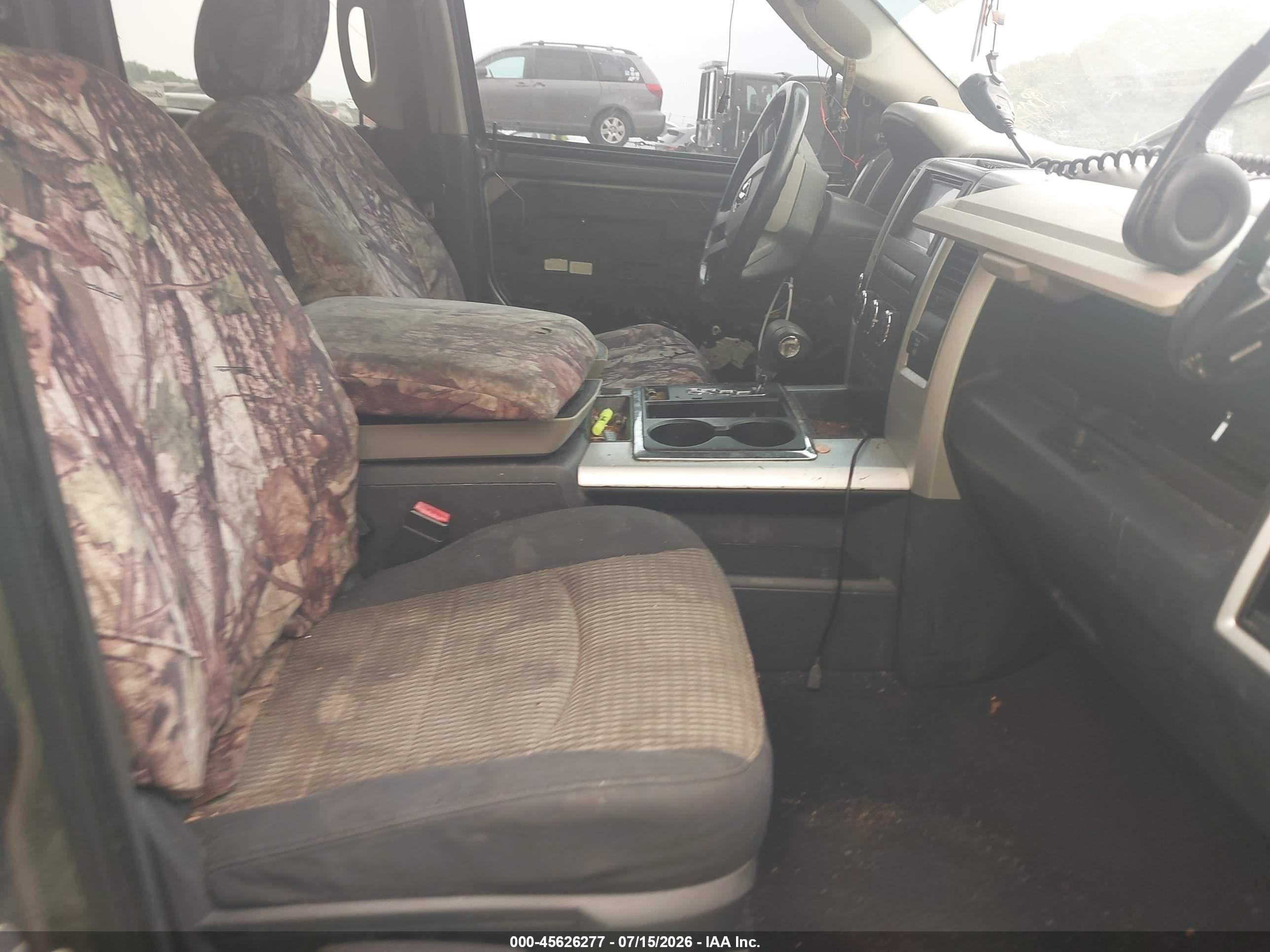 2011 Ram Ram 1500 Slt Gray vin: 1D7RV1GT3BS502819