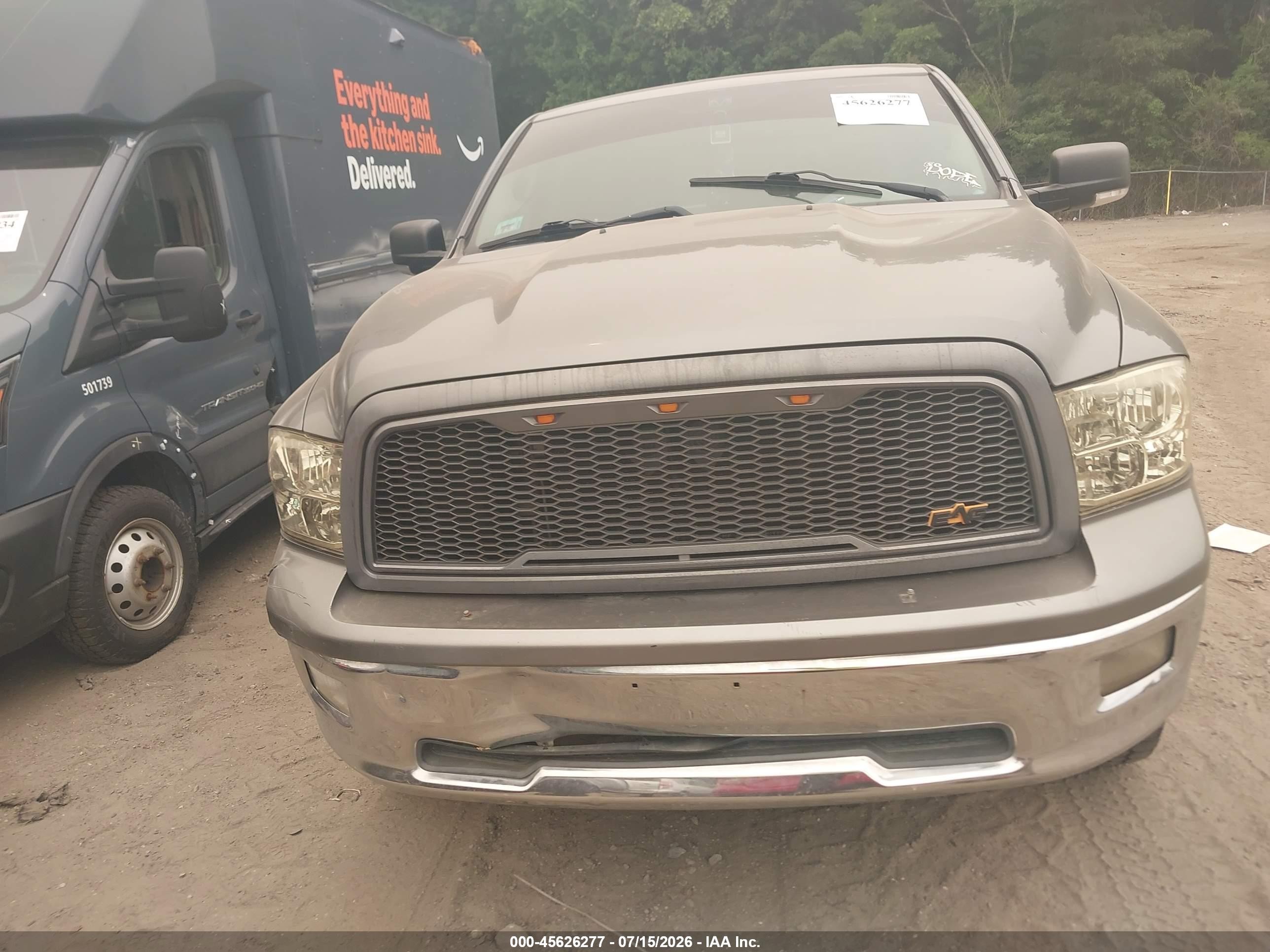 2011 Ram Ram 1500 Slt Gray vin: 1D7RV1GT3BS502819
