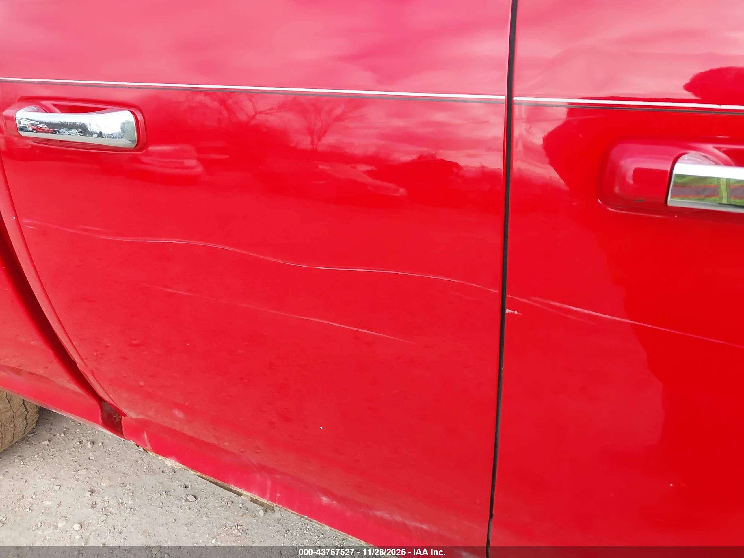 2011 Ram Ram 1500 Slt Красный vin: 1D7RV1GT3BS519393