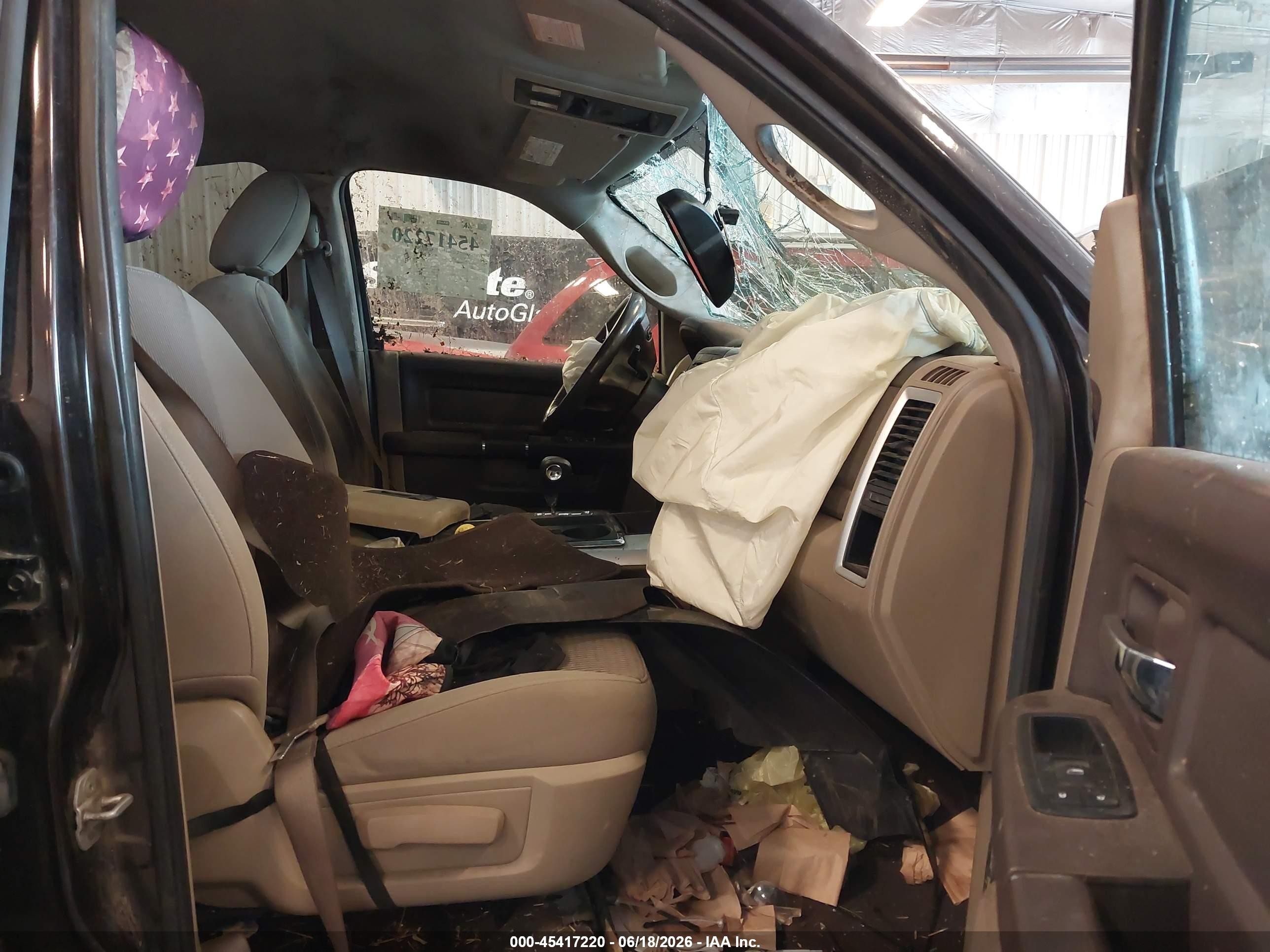2011 Ram Ram 1500 Slt Черный vin: 1D7RV1GT3BS565127