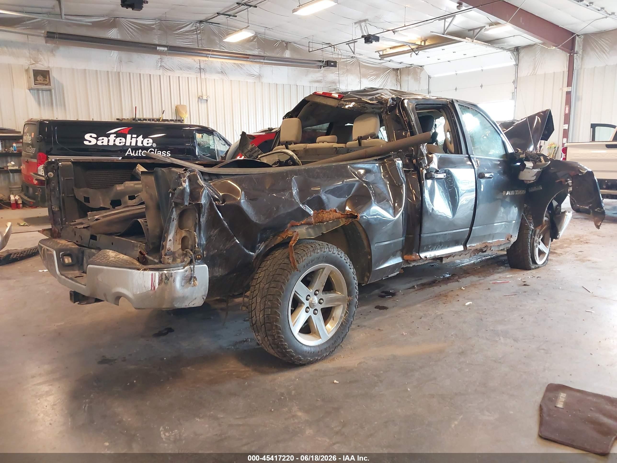 2011 Ram Ram 1500 Slt Черный vin: 1D7RV1GT3BS565127