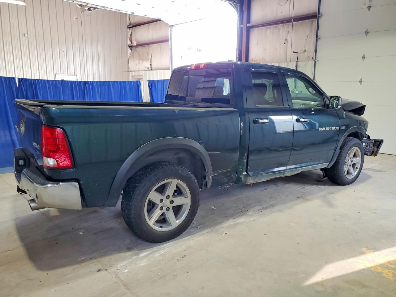 2011 Dodge Ram 1500 Green vin: 1D7RV1GT3BS609434