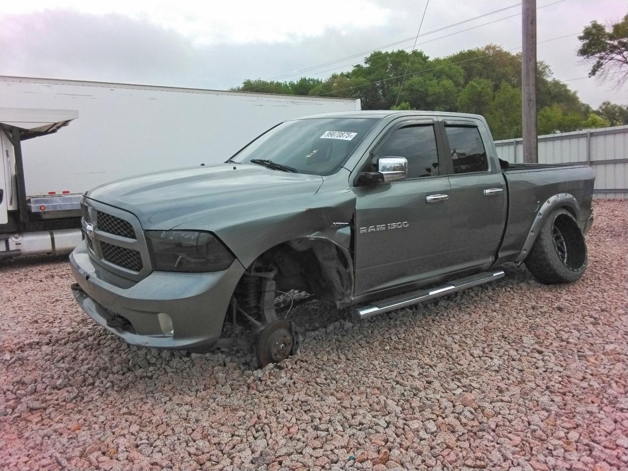 2011 Dodge Ram 1500 Gray vin: 1D7RV1GT3BS709128