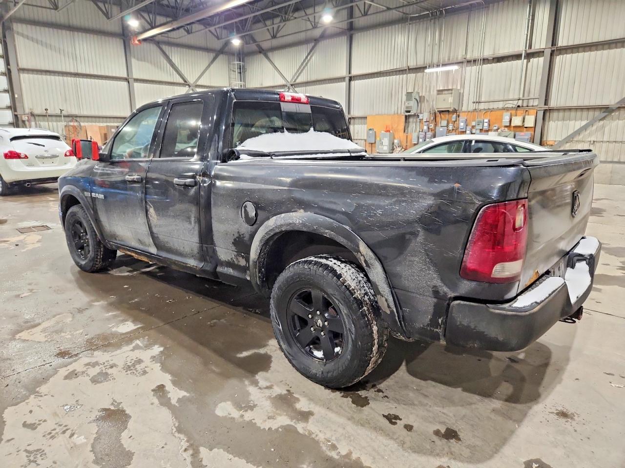 2010 Dodge Ram 1500 Black vin: 1D7RV1GT4AS168122