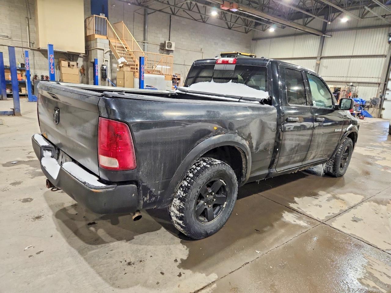 2010 Dodge Ram 1500 Black vin: 1D7RV1GT4AS168122
