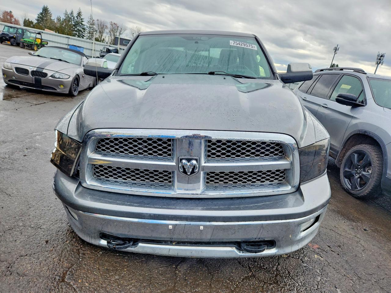 2010 Dodge Ram 1500 Gray vin: 1D7RV1GT4AS214824