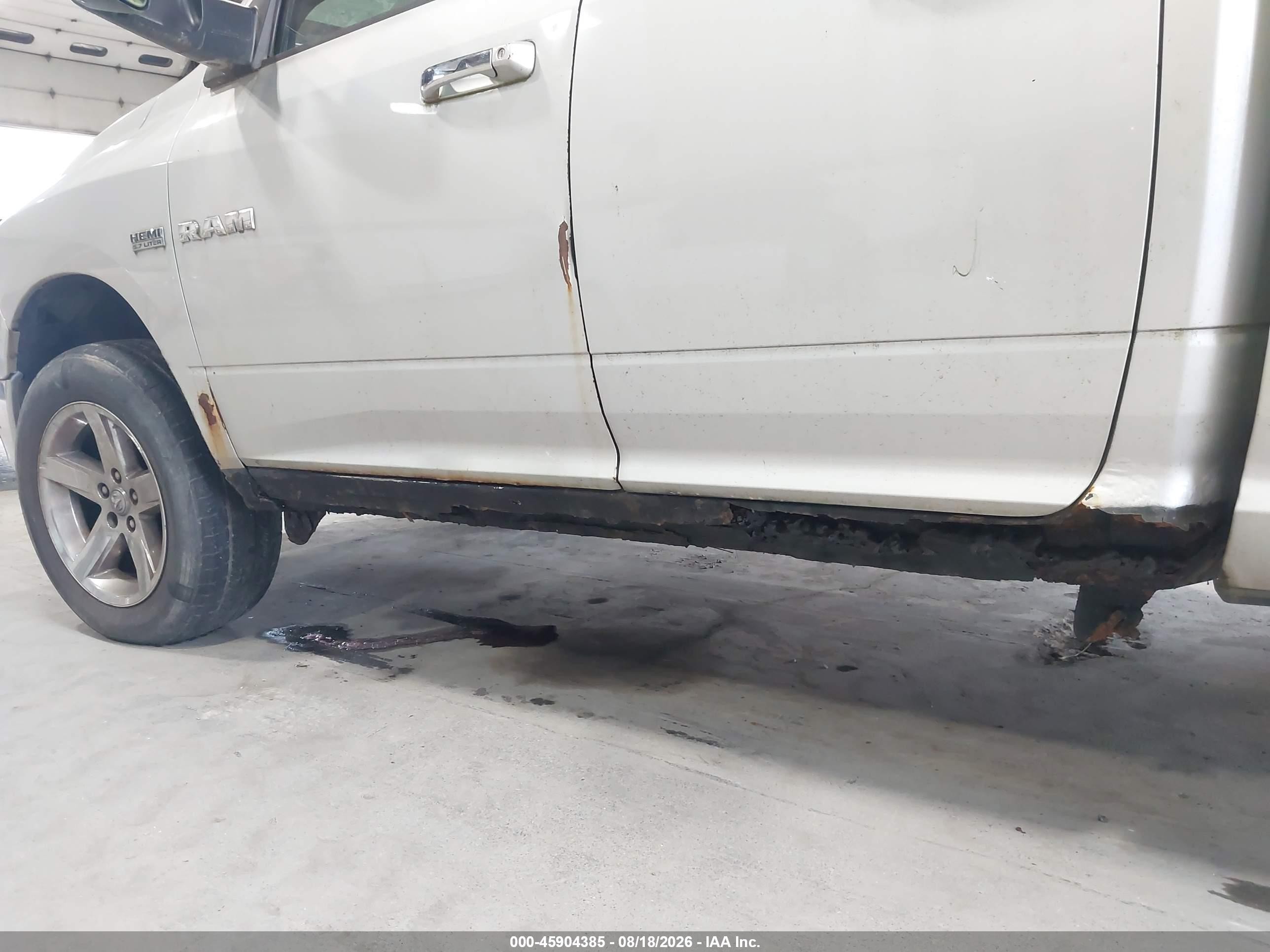 2010 Dodge Ram 1500 Slt/sport/trx Gray vin: 1D7RV1GT4AS256426