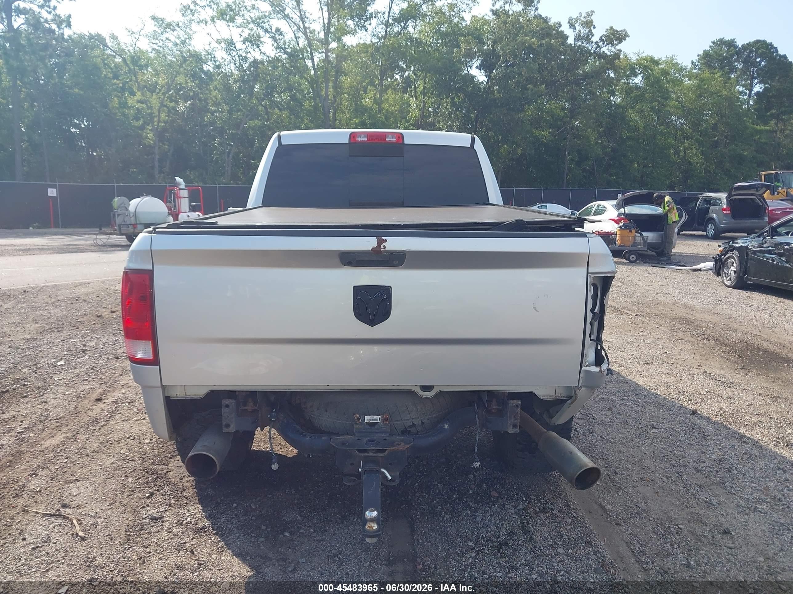 2011 Ram Ram 1500 Sport Серый vin: 1D7RV1GT4BS605473