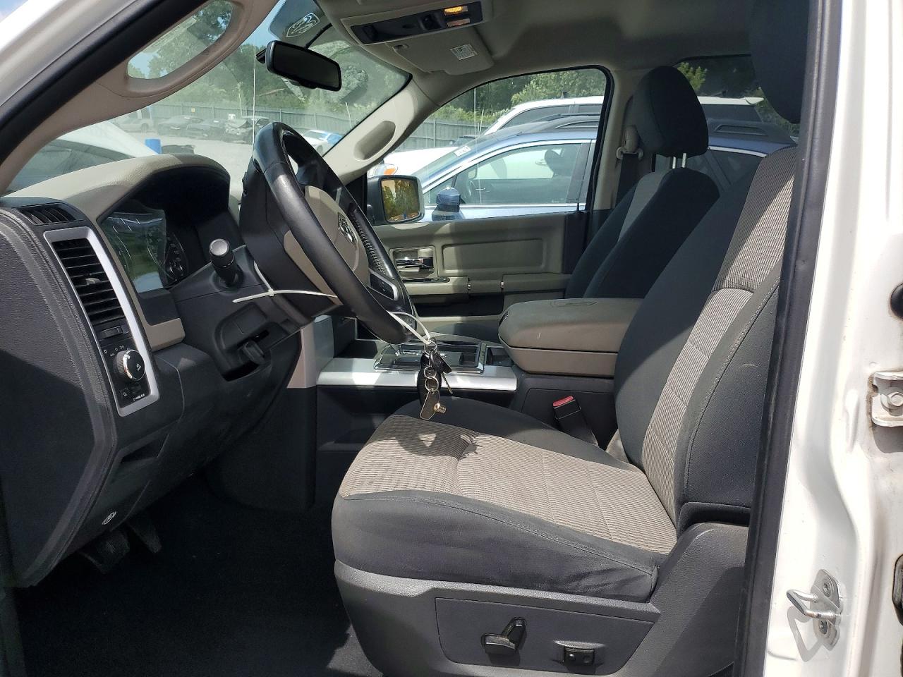 2011 Dodge Ram 1500 White vin: 1D7RV1GT4BS608275