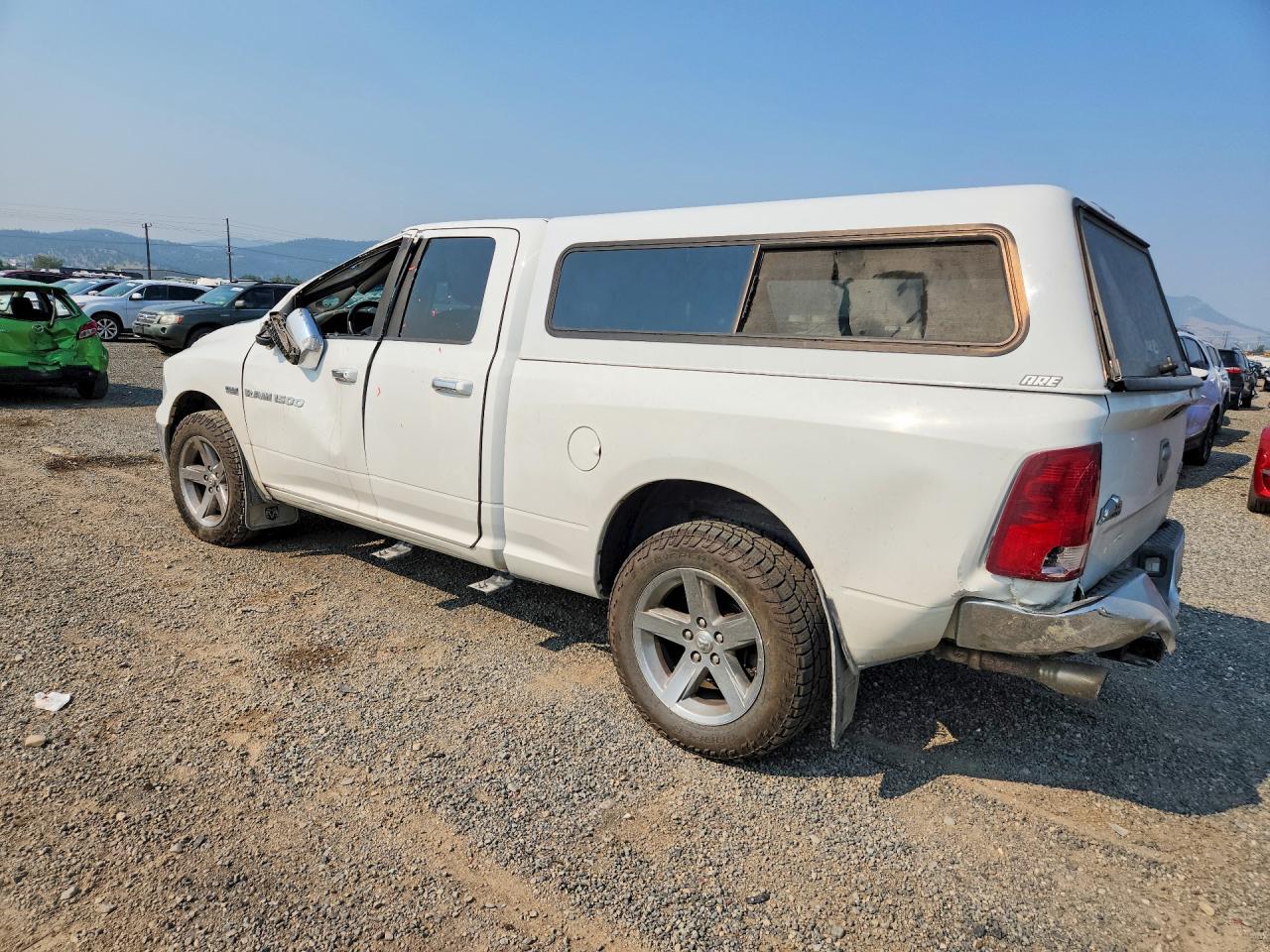 2011 Dodge Ram 1500 White vin: 1D7RV1GT4BS610639