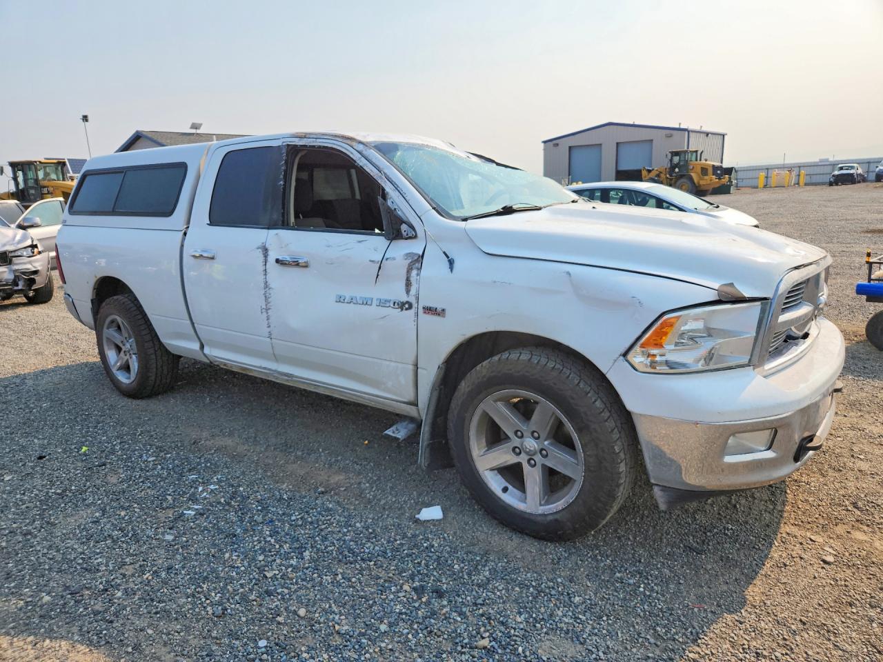 2011 Dodge Ram 1500 White vin: 1D7RV1GT4BS610639