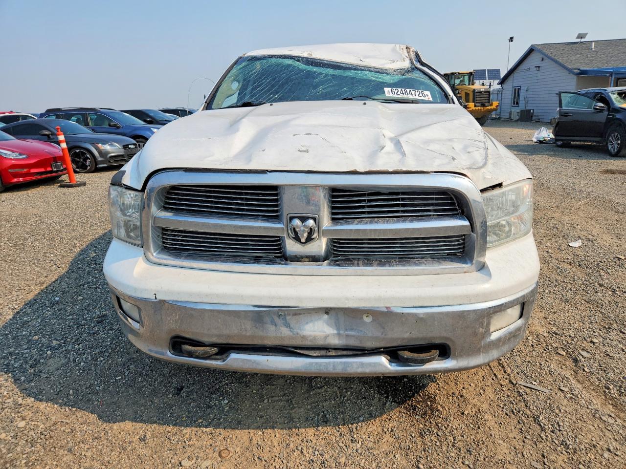 2011 Dodge Ram 1500 White vin: 1D7RV1GT4BS610639