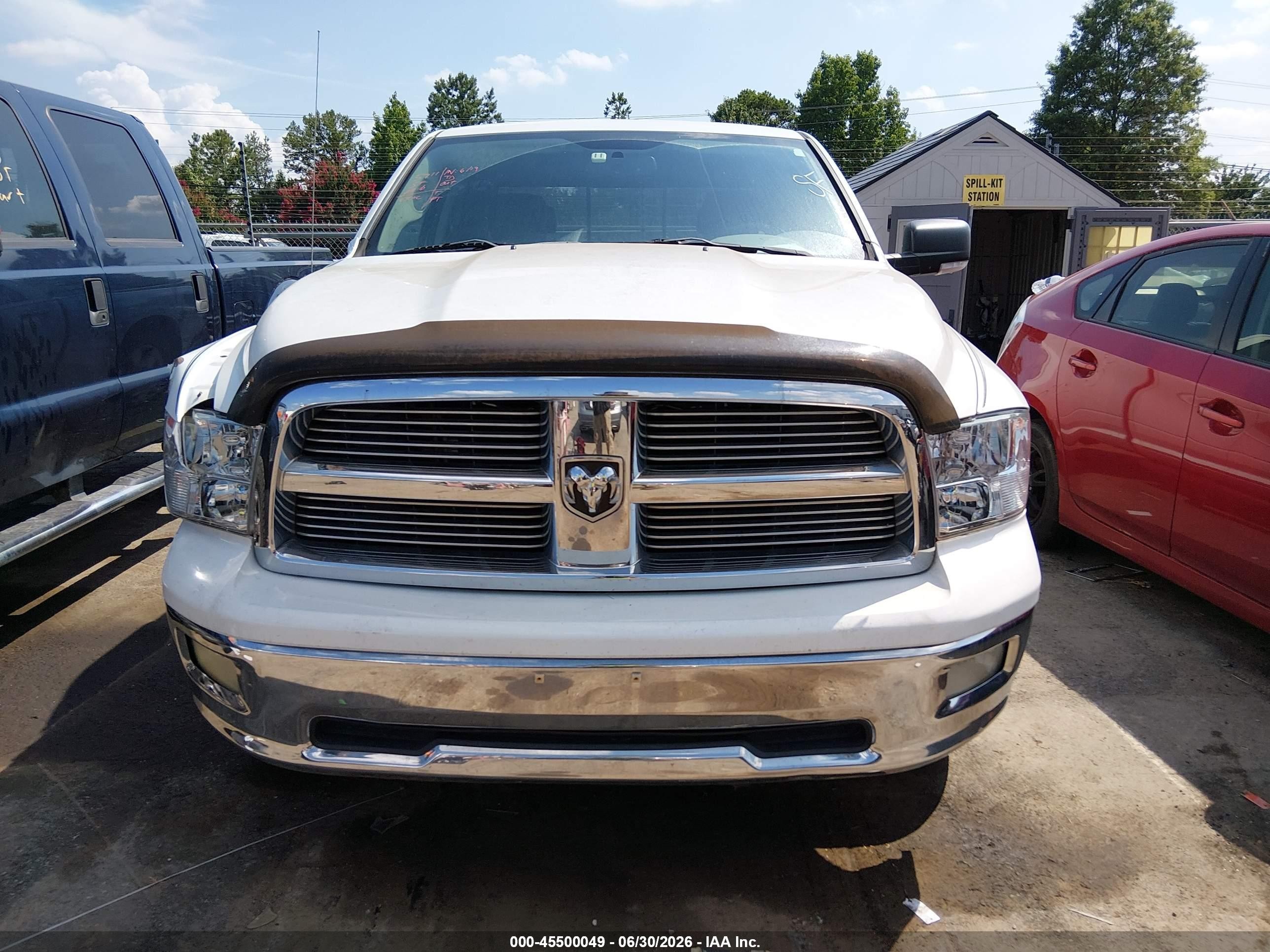 2010 Dodge Ram 1500 Slt/sport/trx White vin: 1D7RV1GT5AS130415