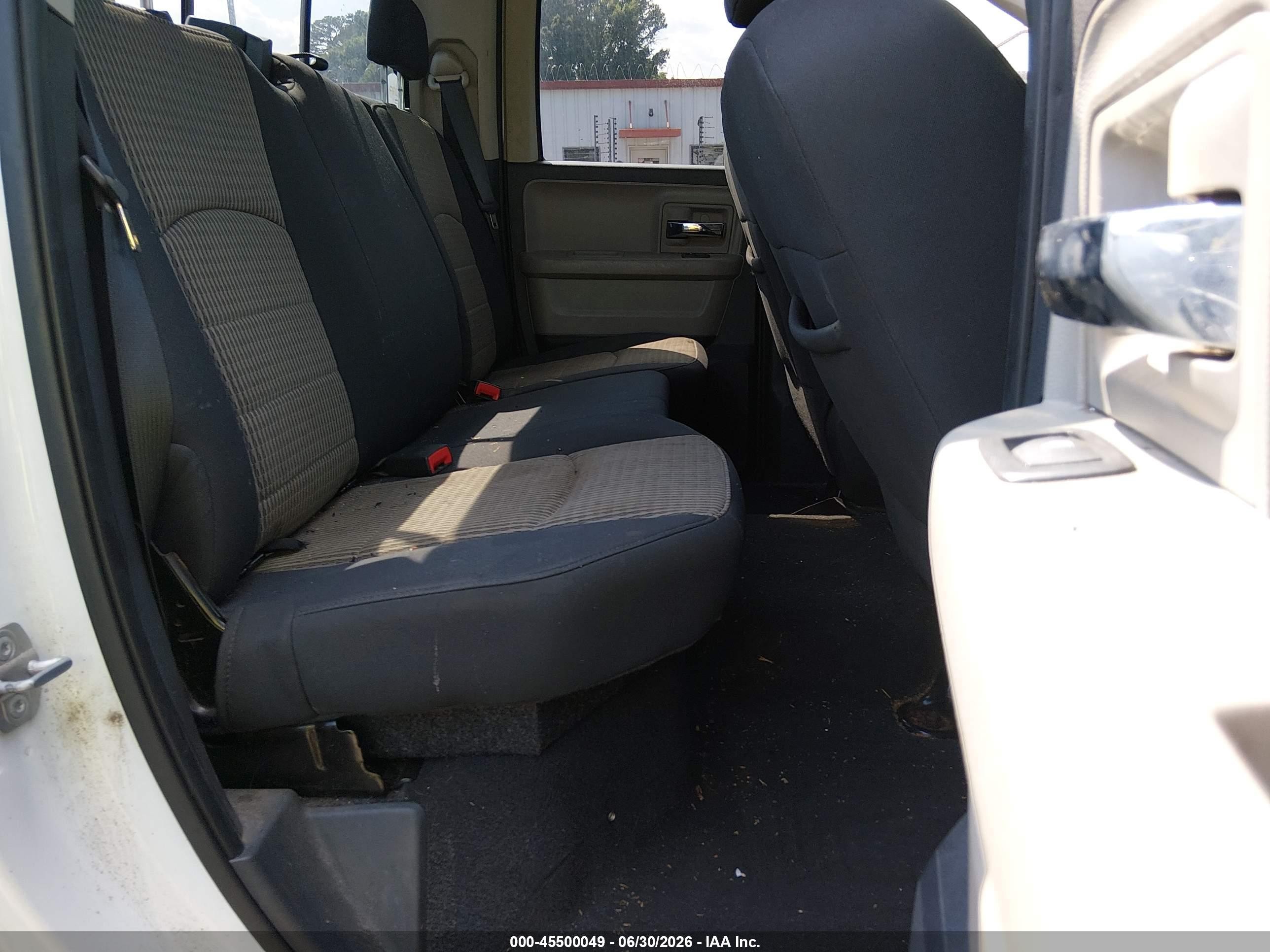 2010 Dodge Ram 1500 Slt/sport/trx White vin: 1D7RV1GT5AS130415