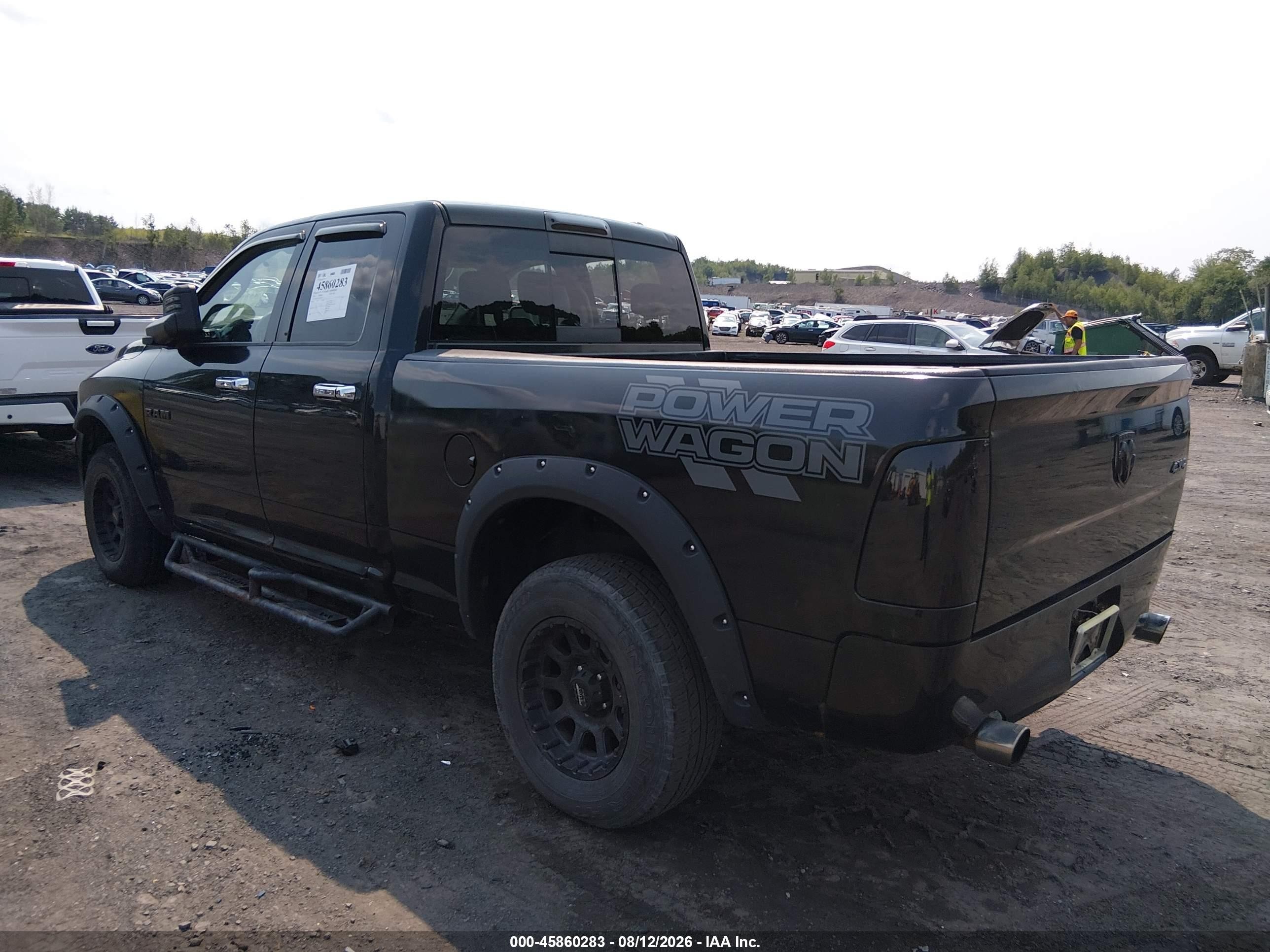 2010 Dodge Ram 1500 Slt/sport/trx Black vin: 1D7RV1GT5AS240817