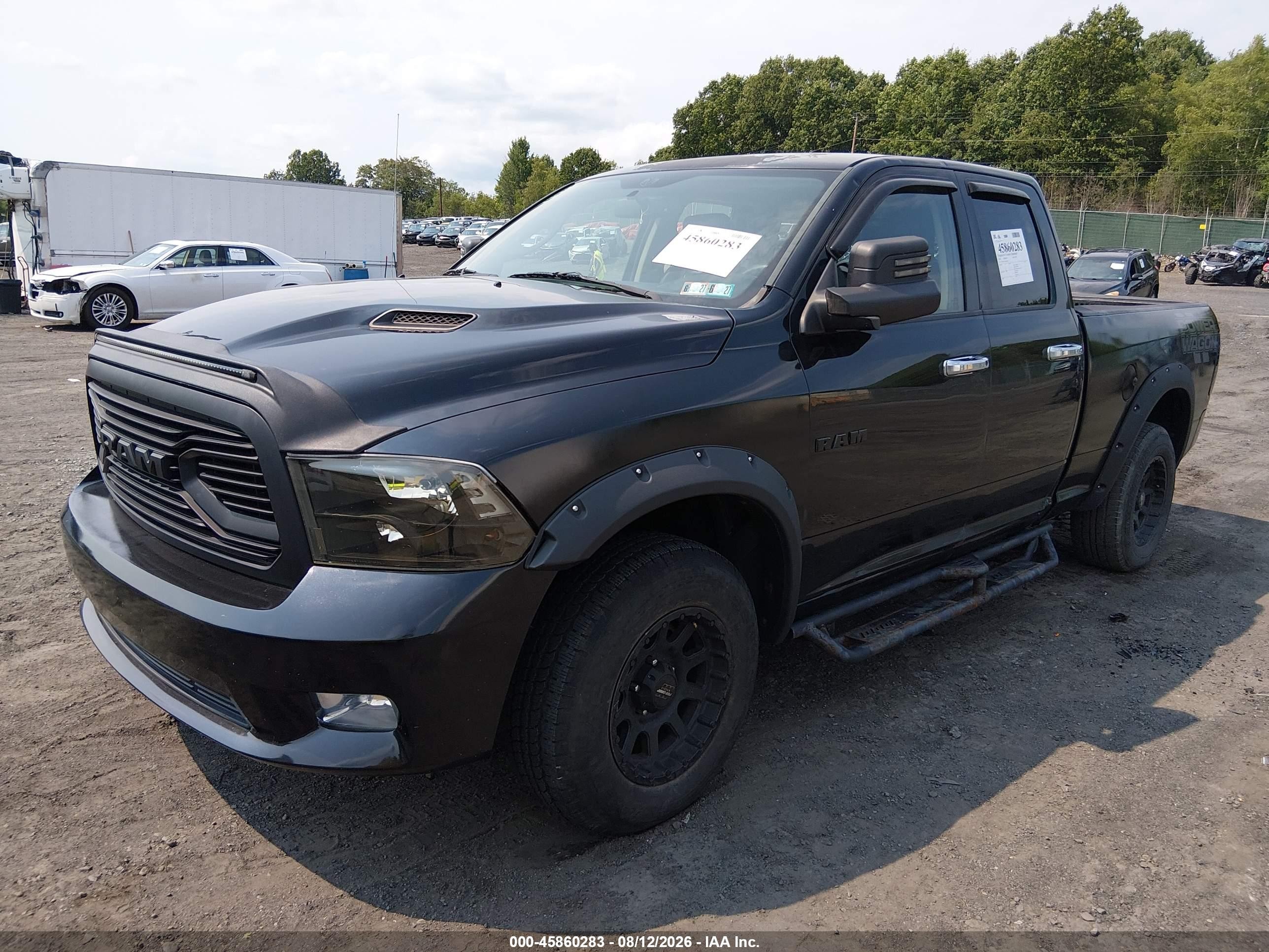 2010 Dodge Ram 1500 Slt/sport/trx Black vin: 1D7RV1GT5AS240817