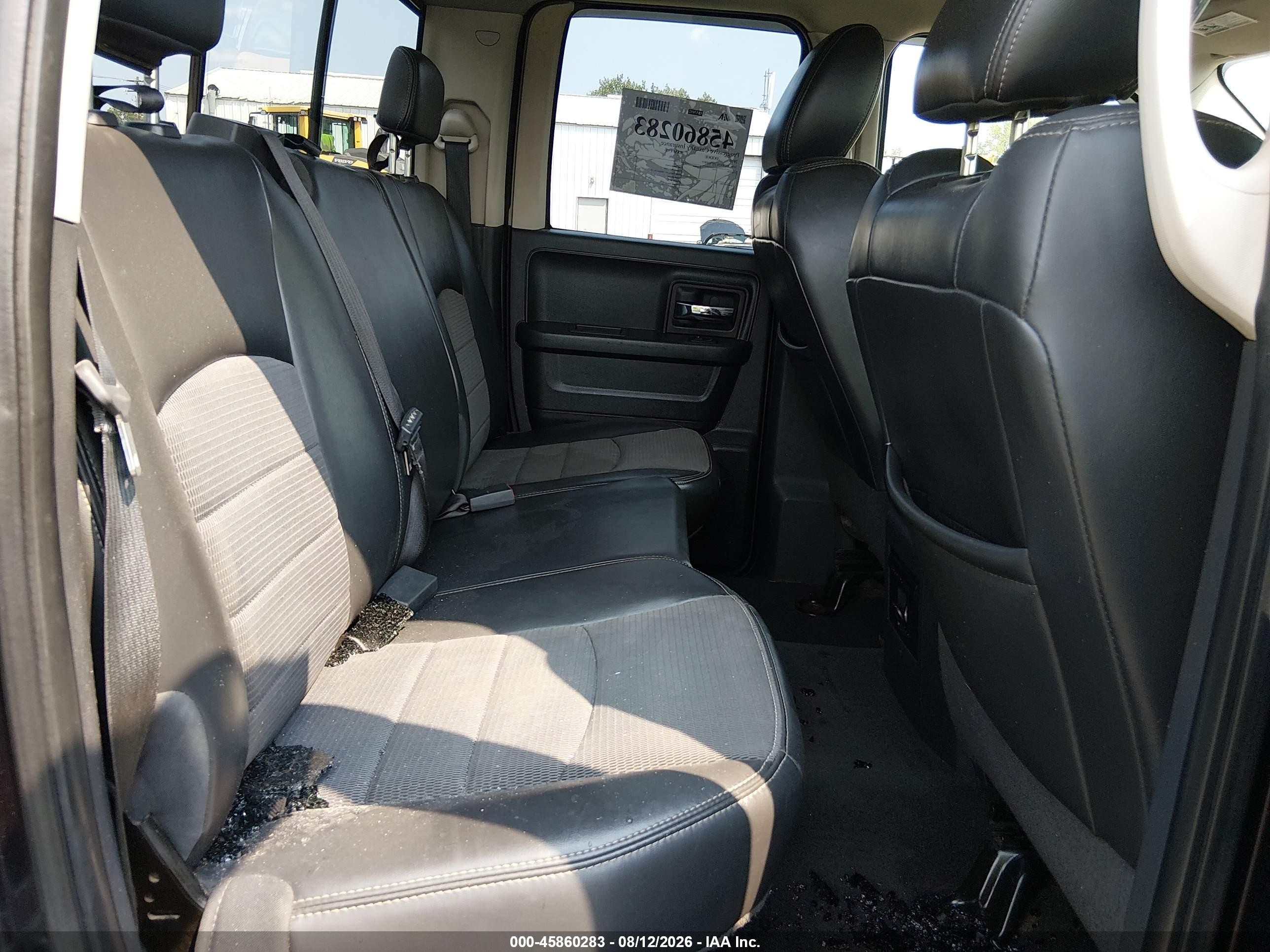 2010 Dodge Ram 1500 Slt/sport/trx Black vin: 1D7RV1GT5AS240817