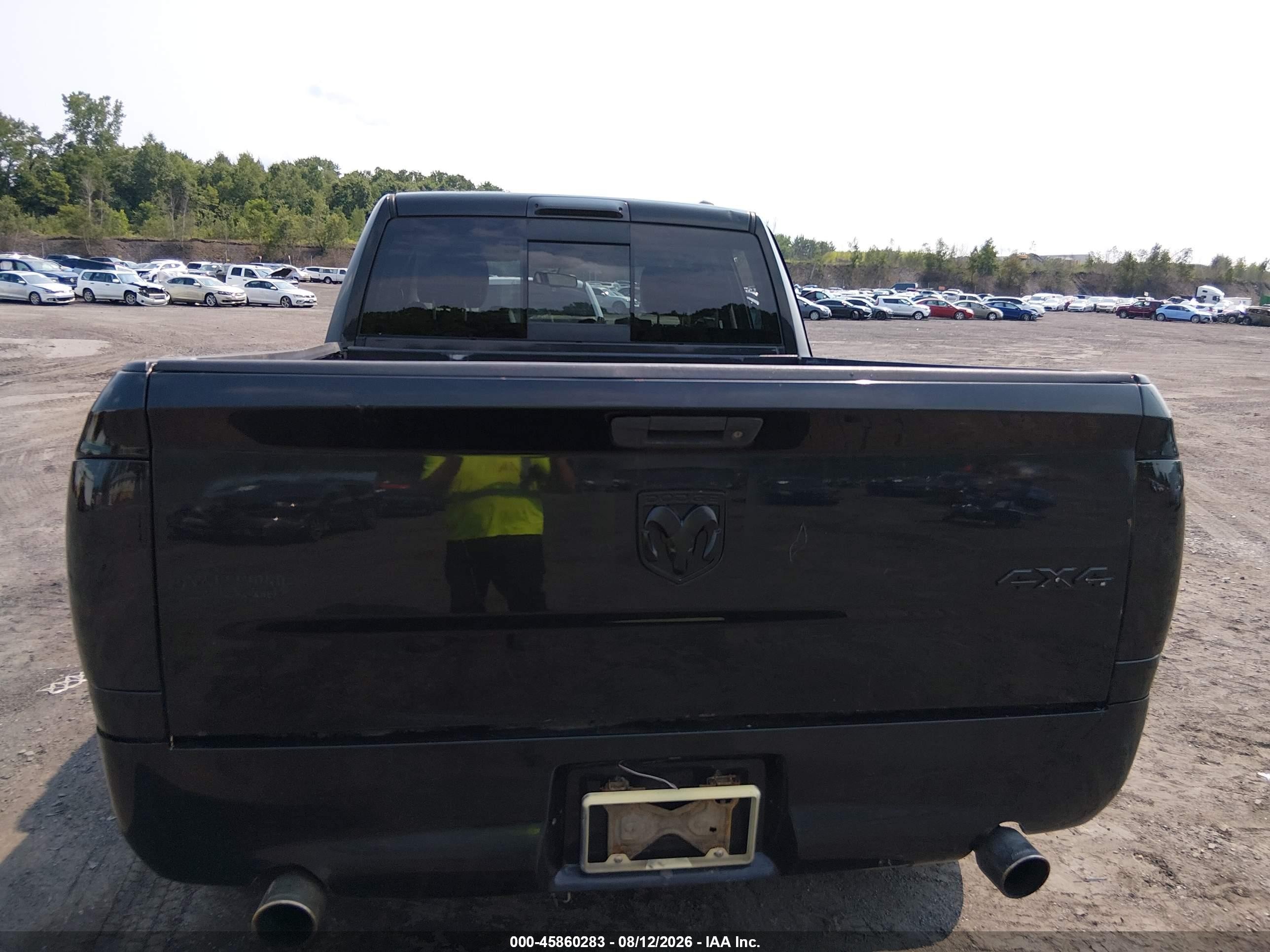 2010 Dodge Ram 1500 Slt/sport/trx Black vin: 1D7RV1GT5AS240817