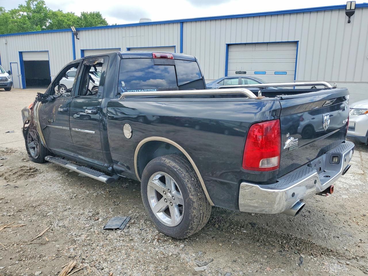 2011 Dodge Ram 1500 Black vin: 1D7RV1GT5BS516141