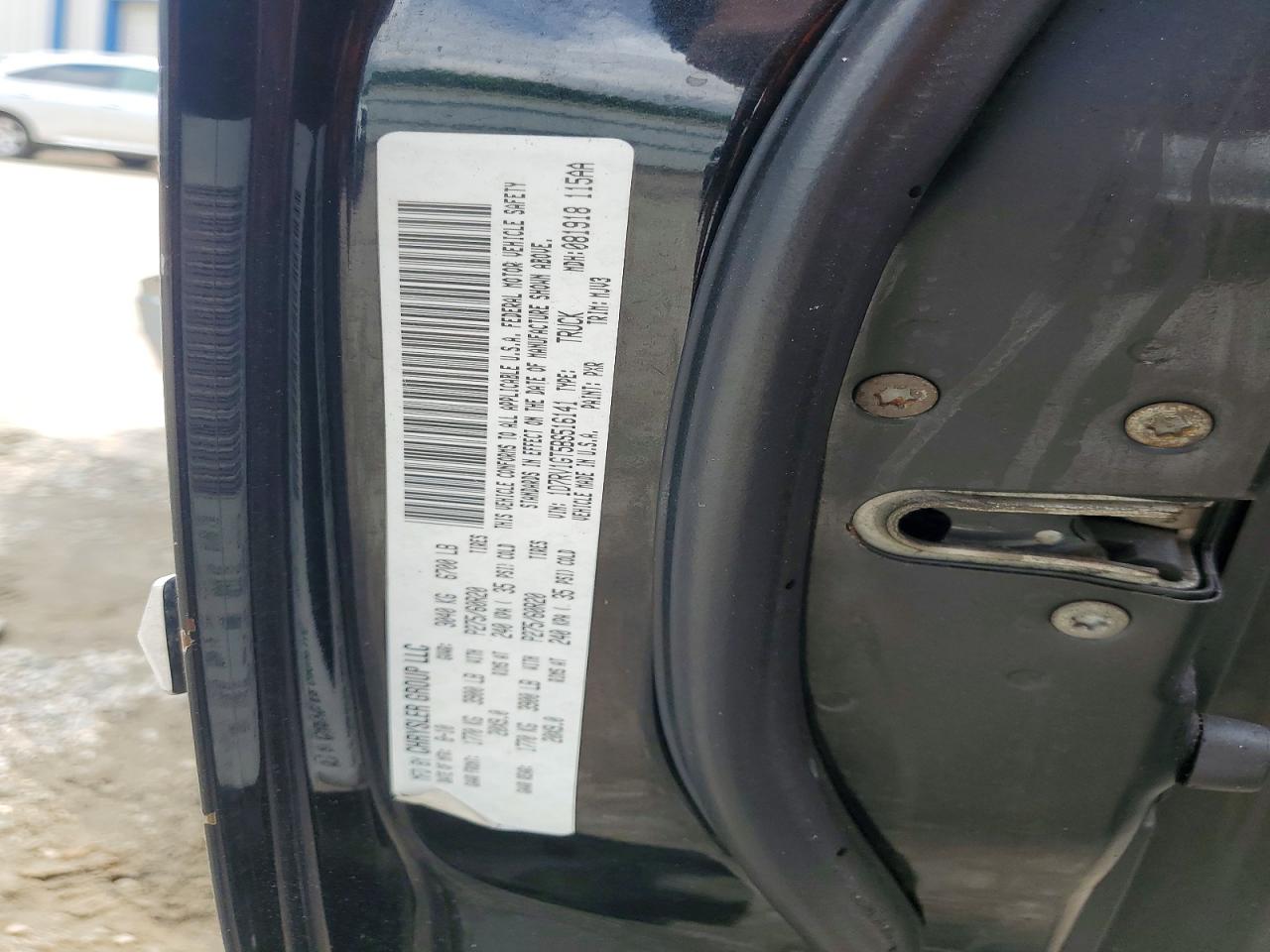 2011 Dodge Ram 1500 Black vin: 1D7RV1GT5BS516141
